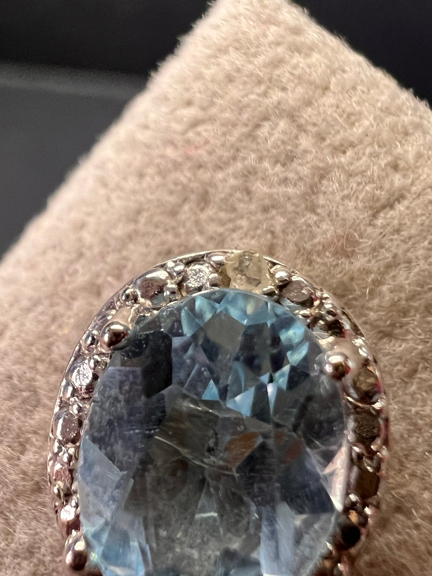 Sky Blue Topaz Sterling Silver Earrings 4.71ctw