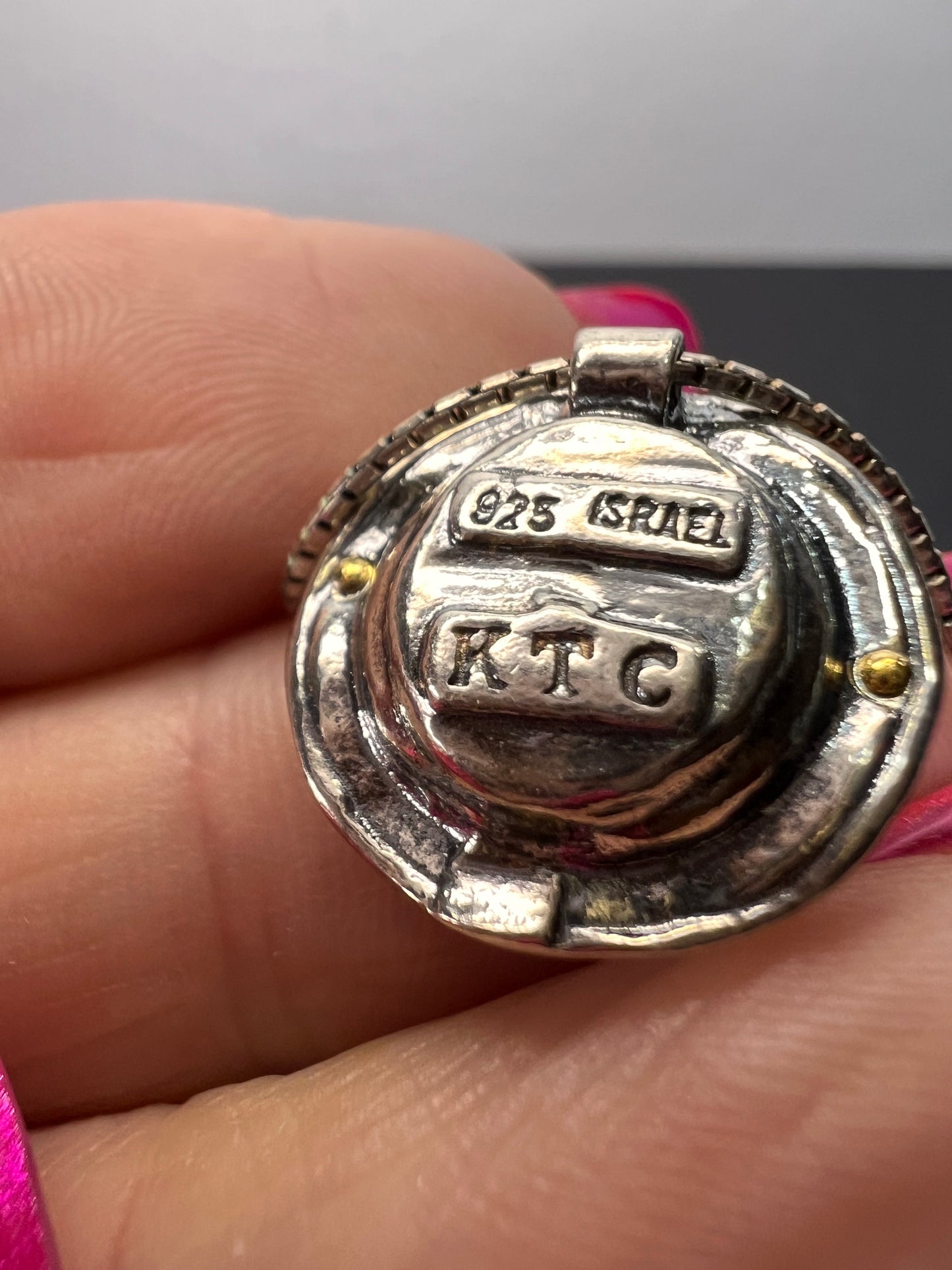 Silver Cultured Freshwater Pearl Sterling Silver With 14k Yellow Gold Over Accent Necklace