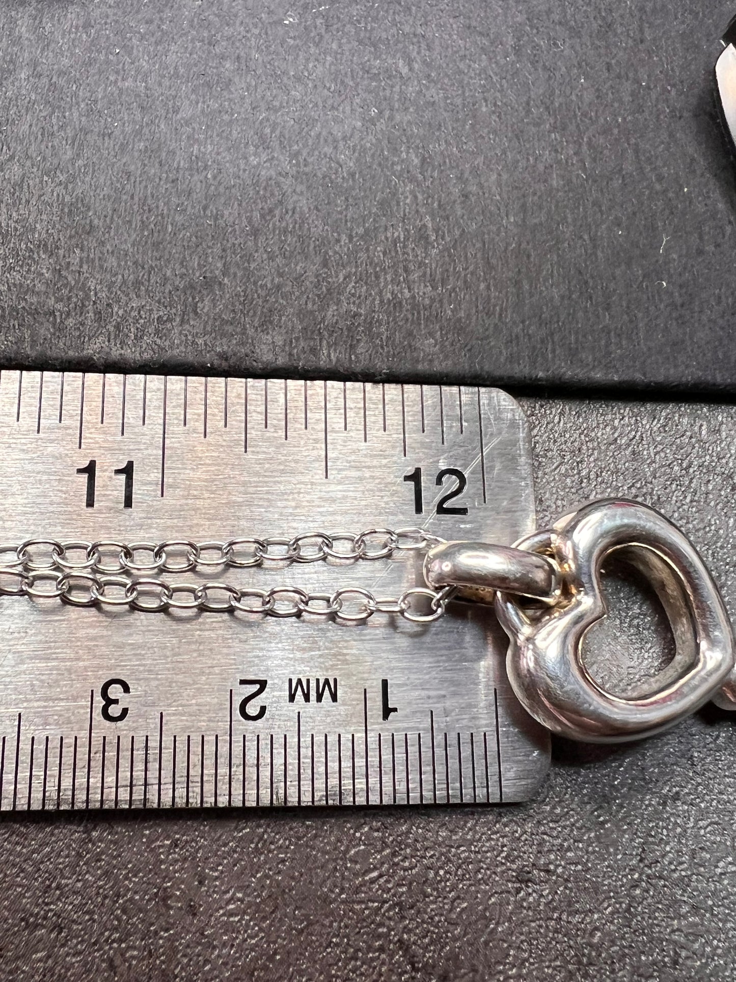 JCM Jacmel Mauritius Sterling Silver Key Pendant 24" Chain Necklace