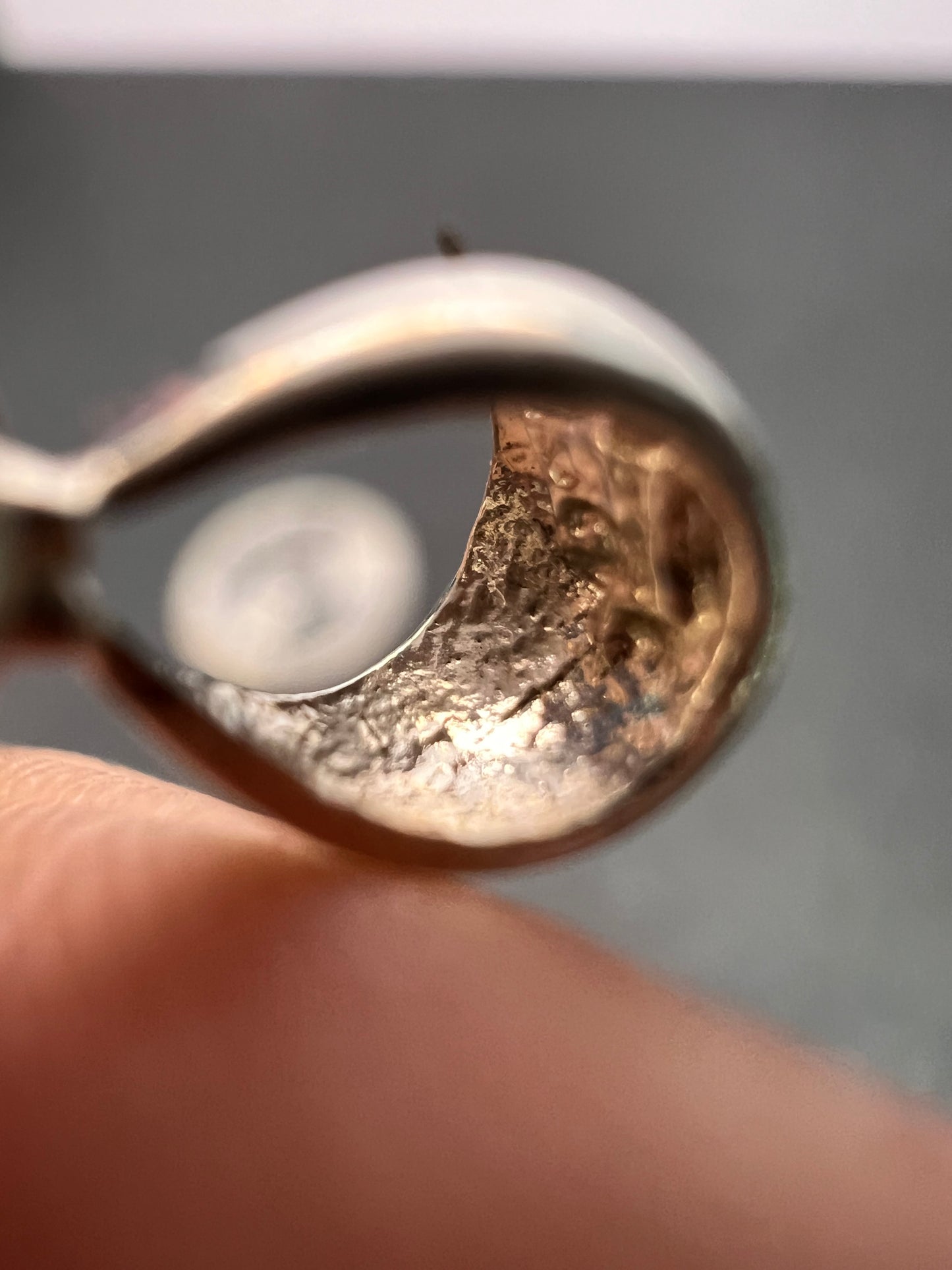 NEW Pink bi color tourmaline sterling silver pendant 2.79 grams