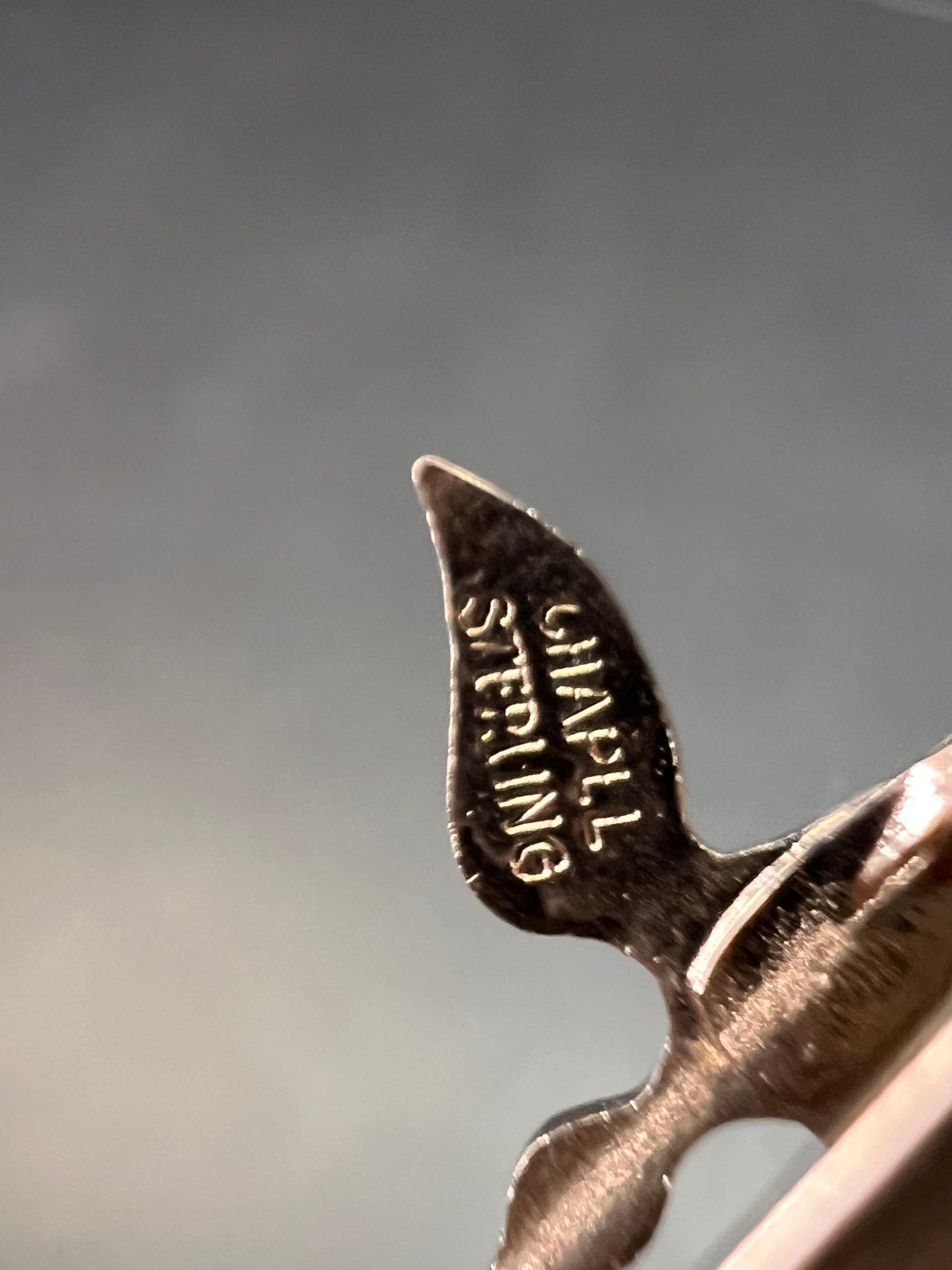 Vintage sterling Sweet Bird CHAPLL dove pin