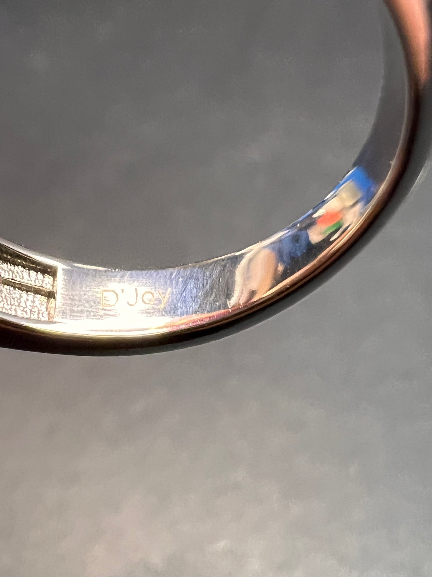 NEW color change fluorite sterling silver ring size 7