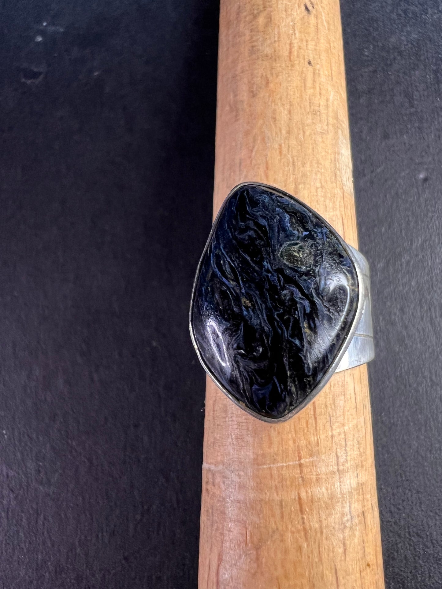 Jay King pietersite sterling silver ring size 6