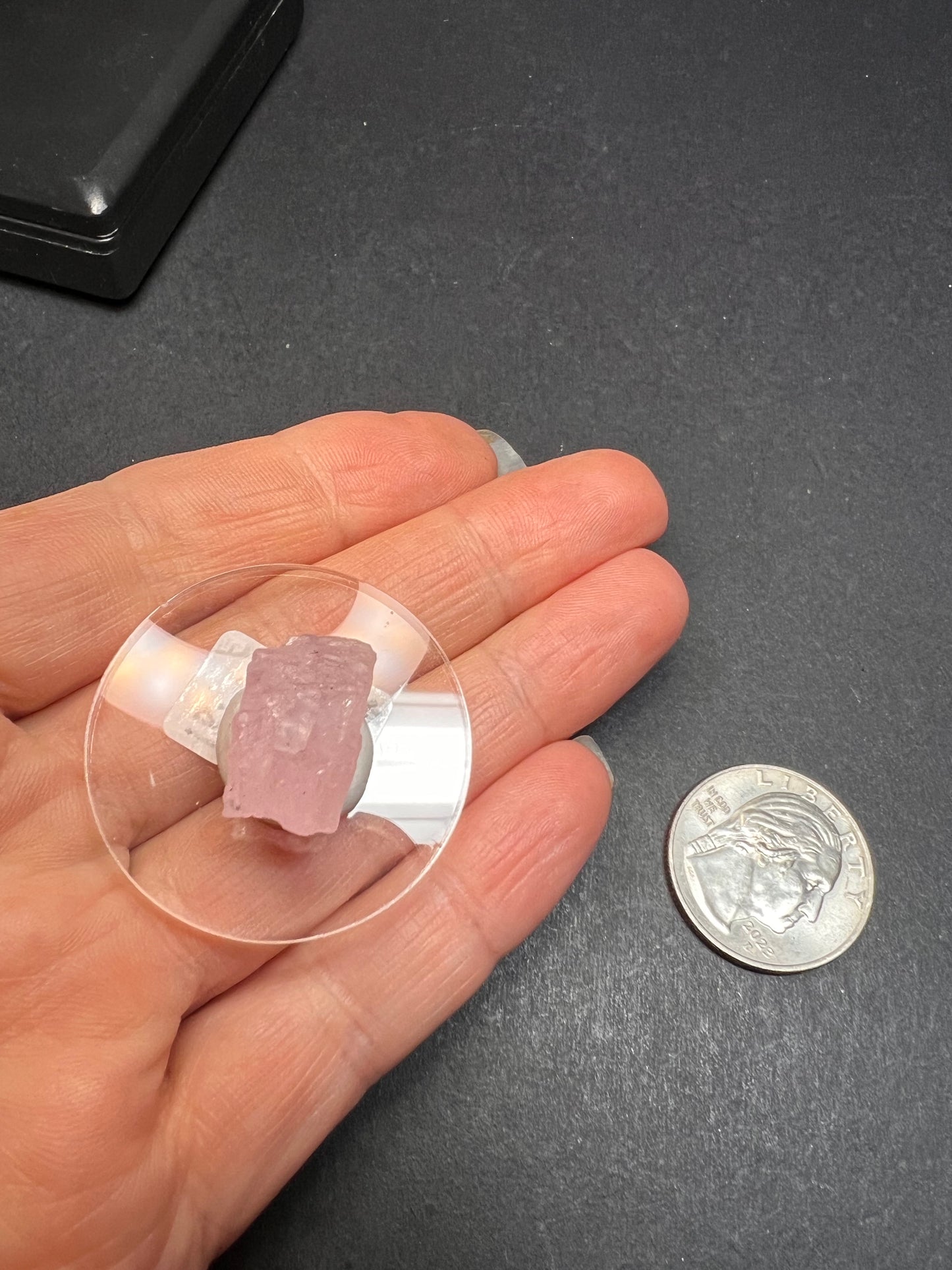 Rough African morganite specimen 8.41 grams