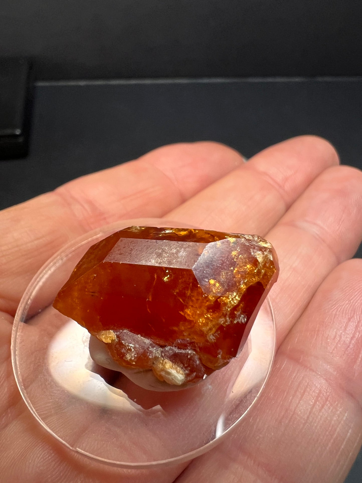 Spessartine garnet specimen from Africa