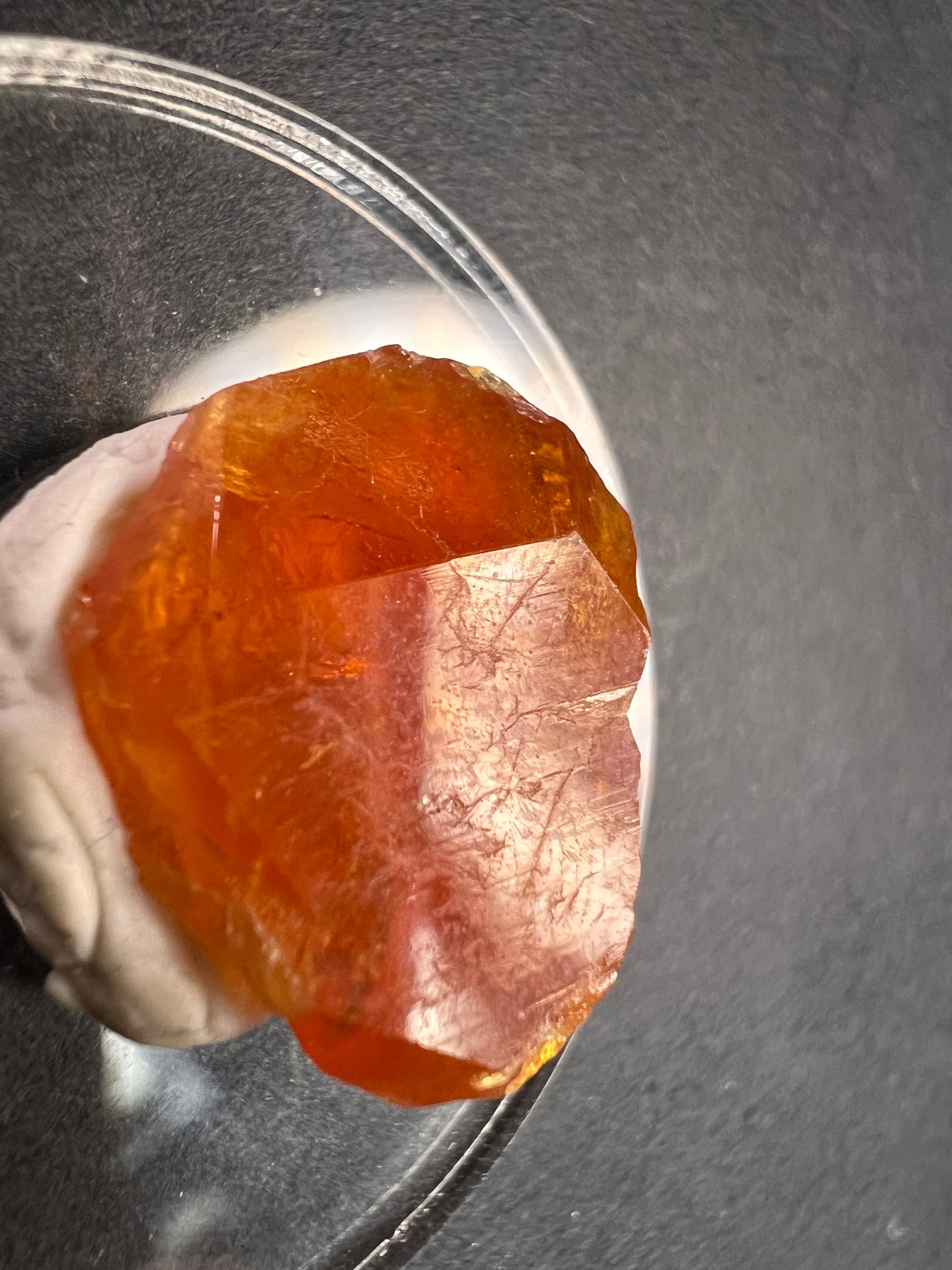 Spessartine garnet specimen from Africa