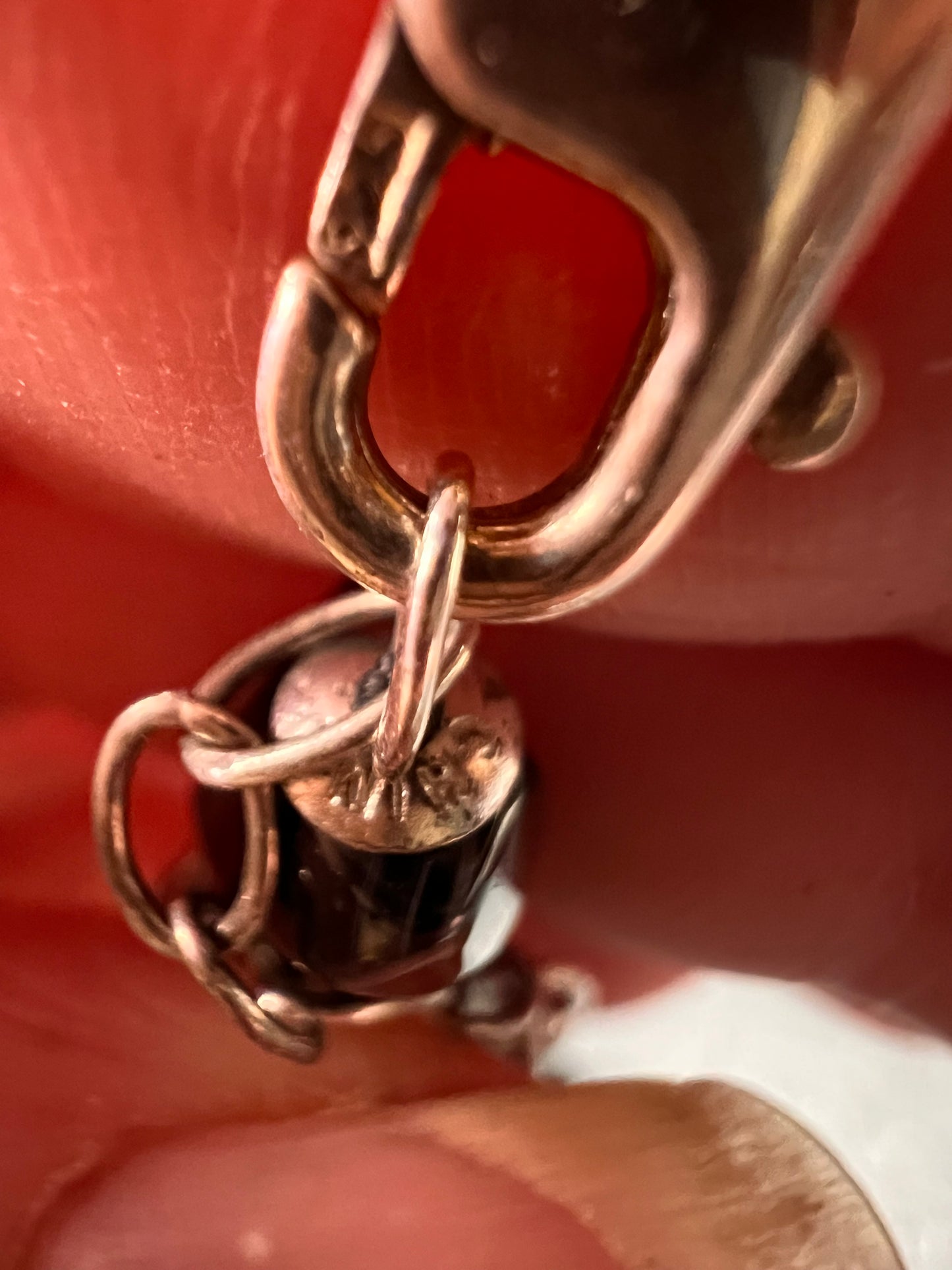 NEW Botswana agate 18 inch necklace with sterling silver clasp