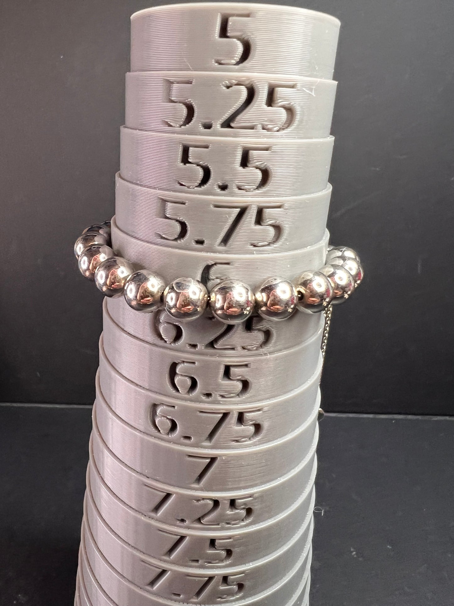 Ralph Lauren sterling silver bolo charm bracelet