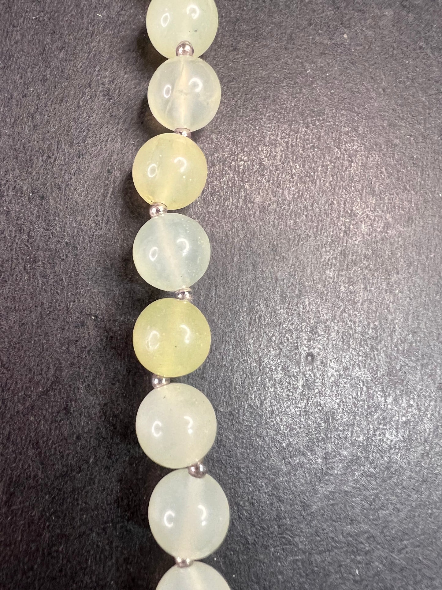 NEW serpentine and carnelian necklace with sterling silver clasp