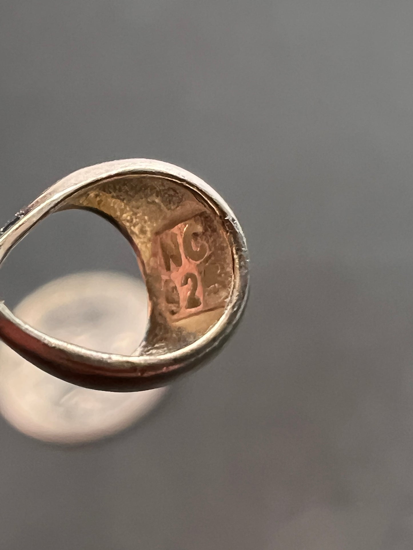 NEW watermelon tourmaline sterling silver freeform pendant 2.52 grams