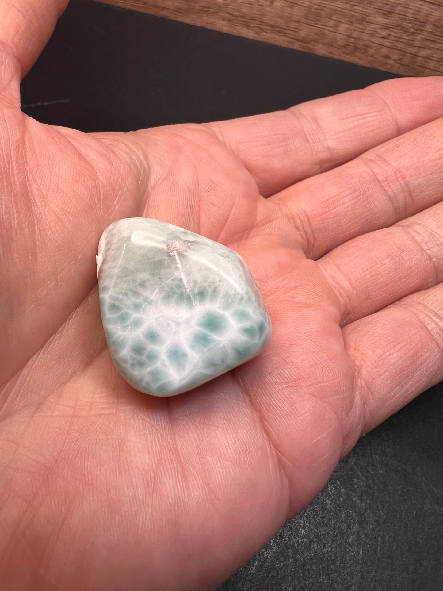 Larimar tumble 23.04 grams