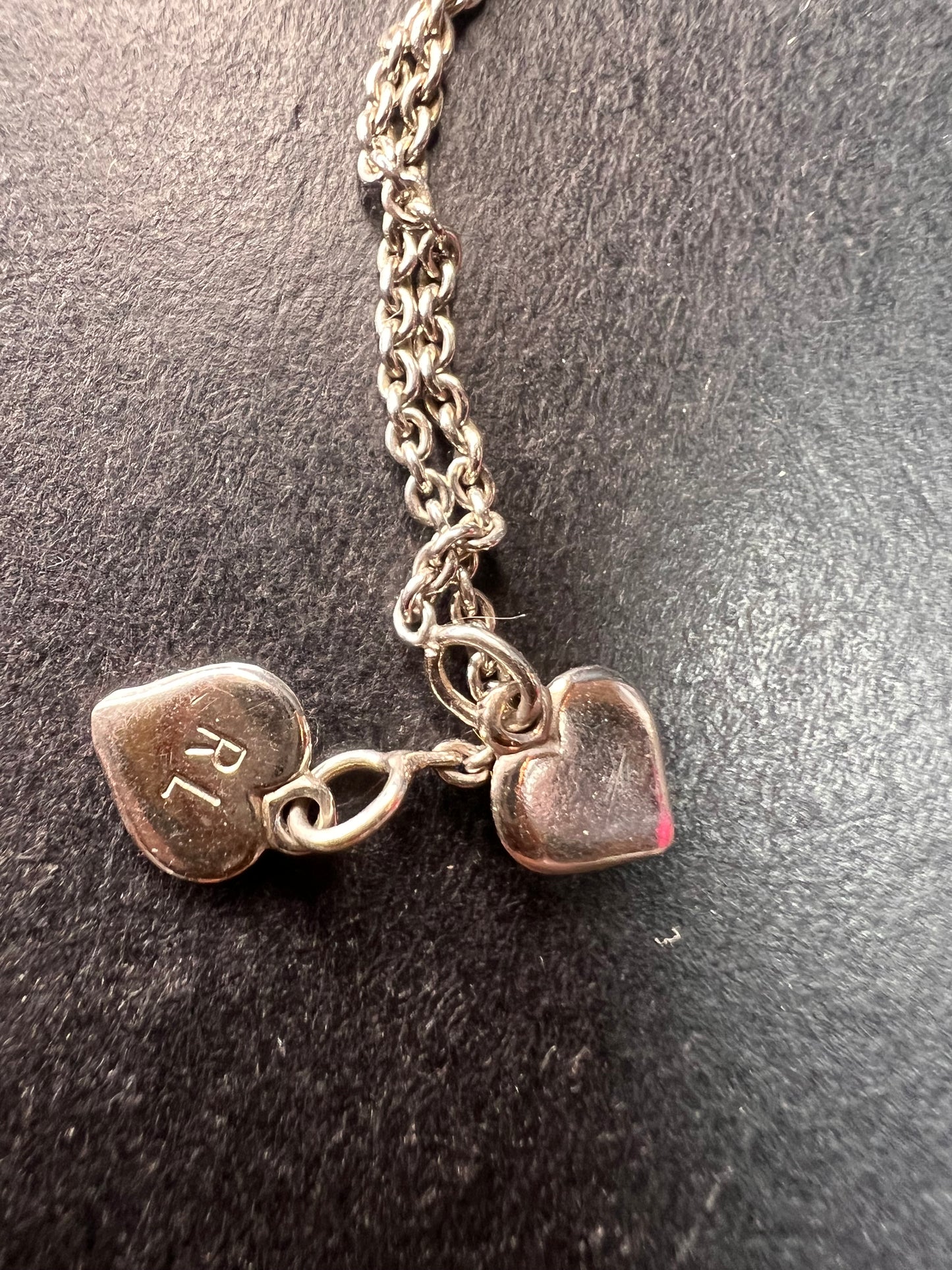 Ralph Lauren sterling silver bolo charm bracelet