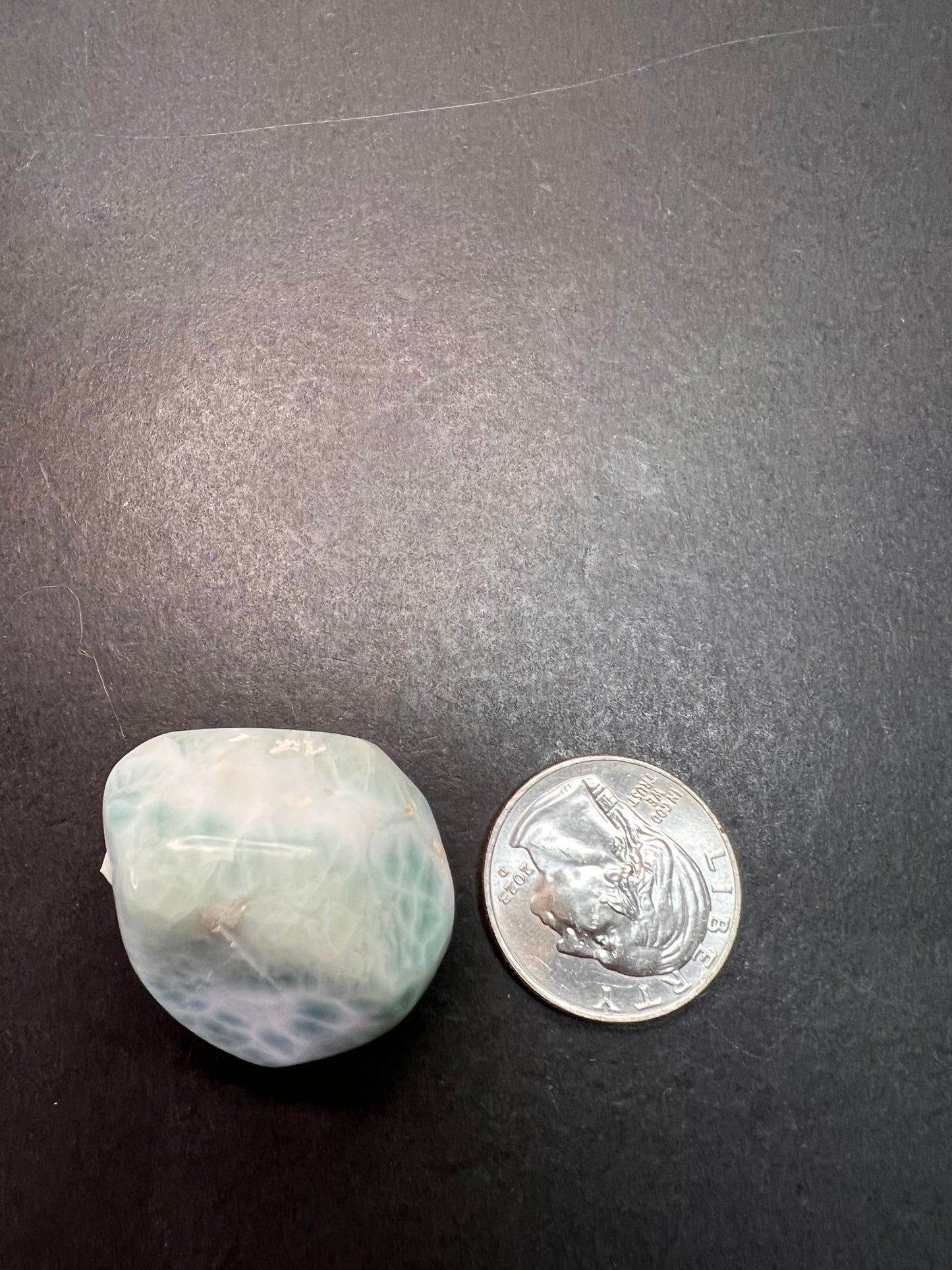 Larimar tumble 23.04 grams