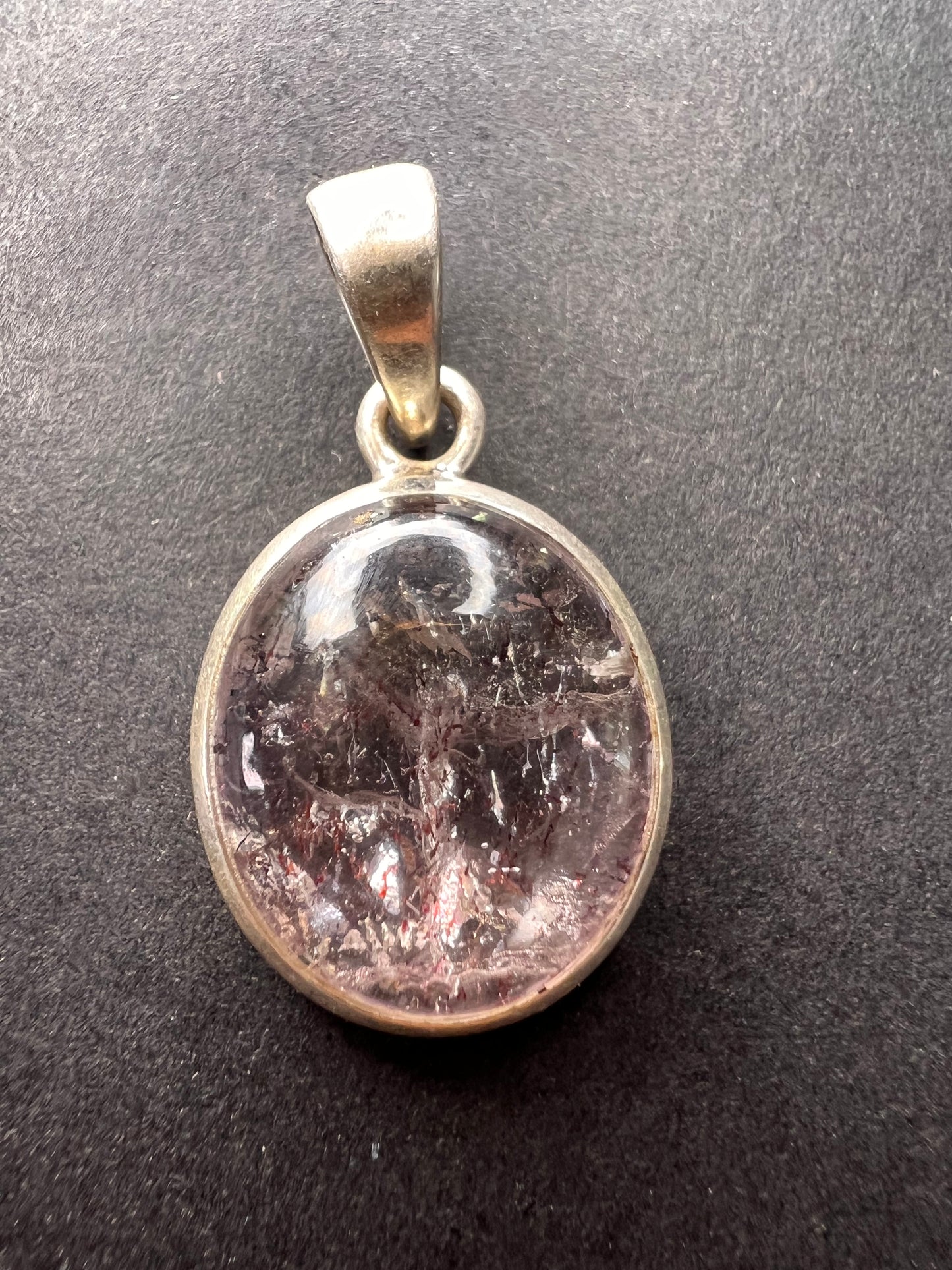 NEW Lepidocrocite super 7 sterling silver pendant 3.97 grams