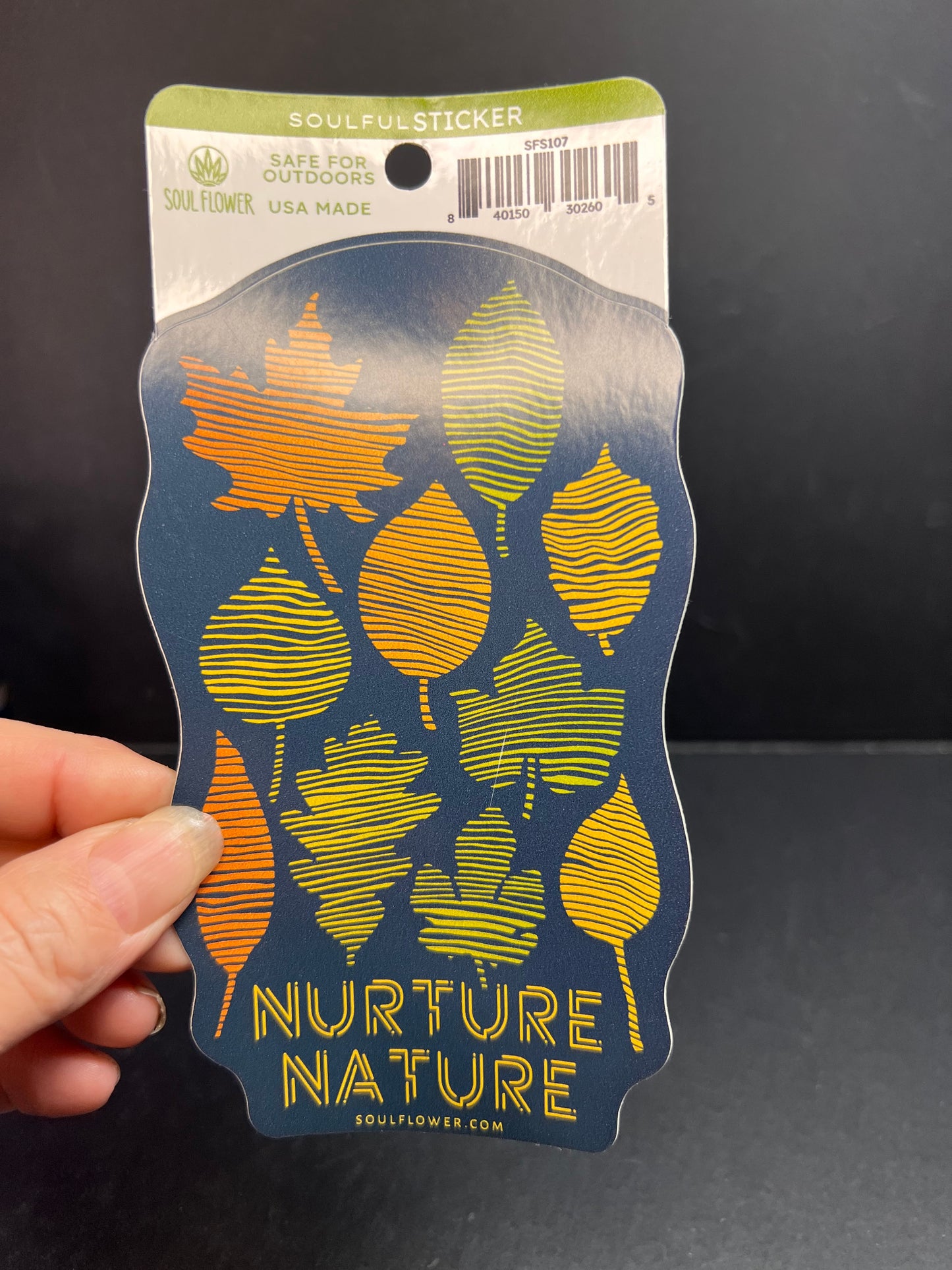 Soul Flower Nurture Nature Sticker