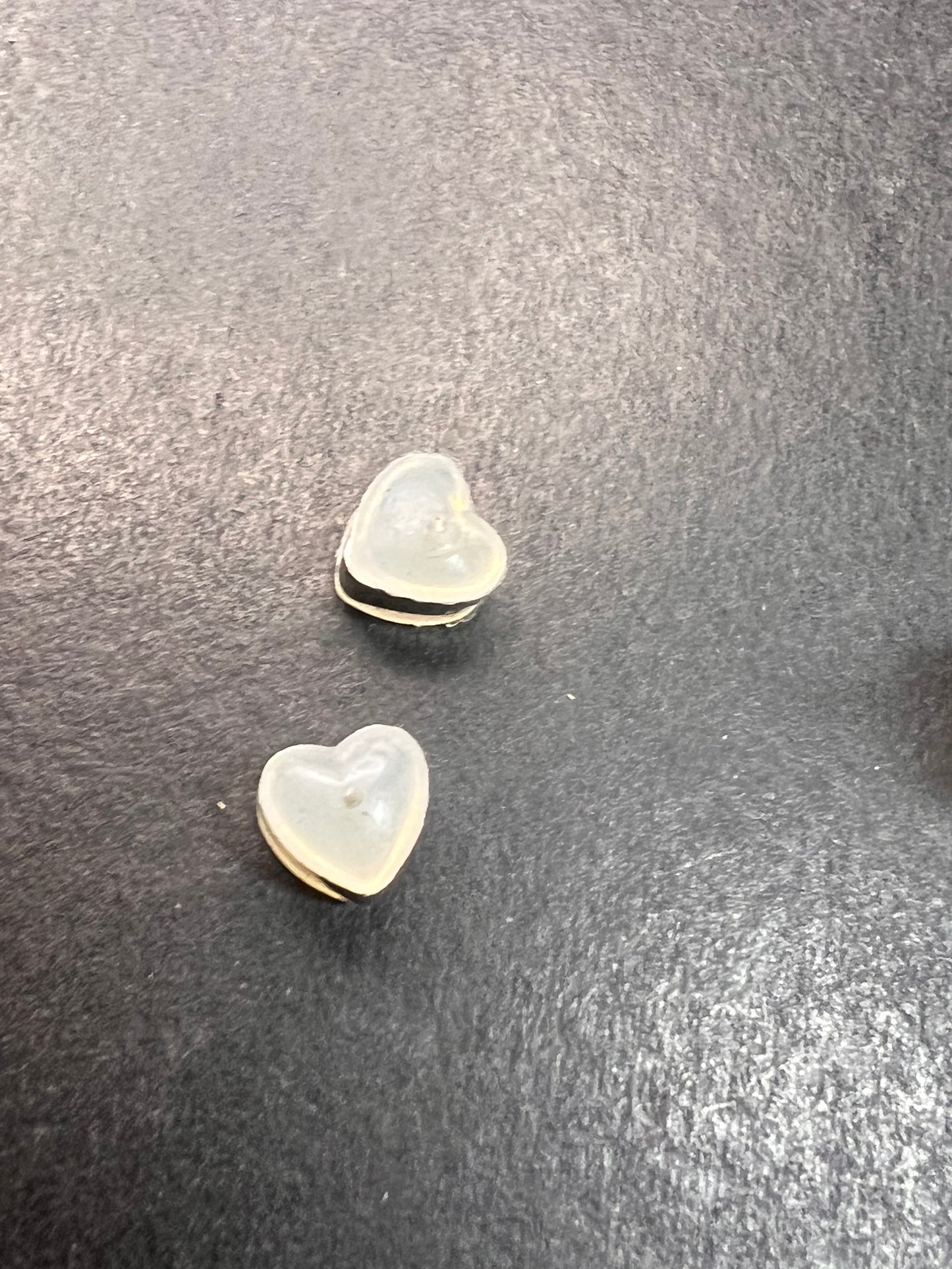 NEW peridot sterling silver crescent hoop earrings