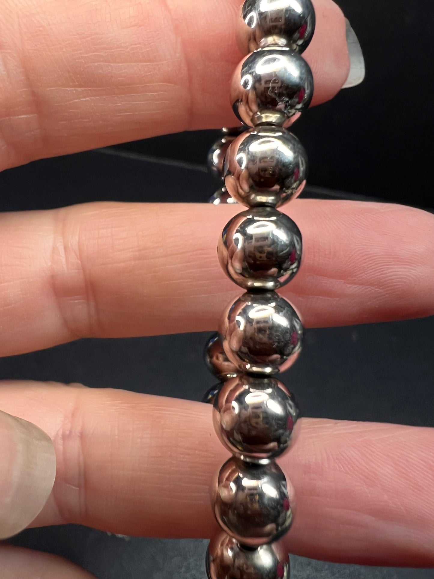 Ralph Lauren sterling silver bolo charm bracelet