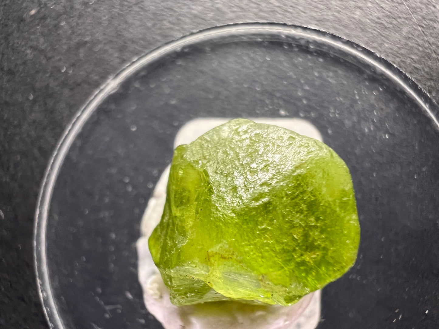 Peridot rough specimen from Pakistan