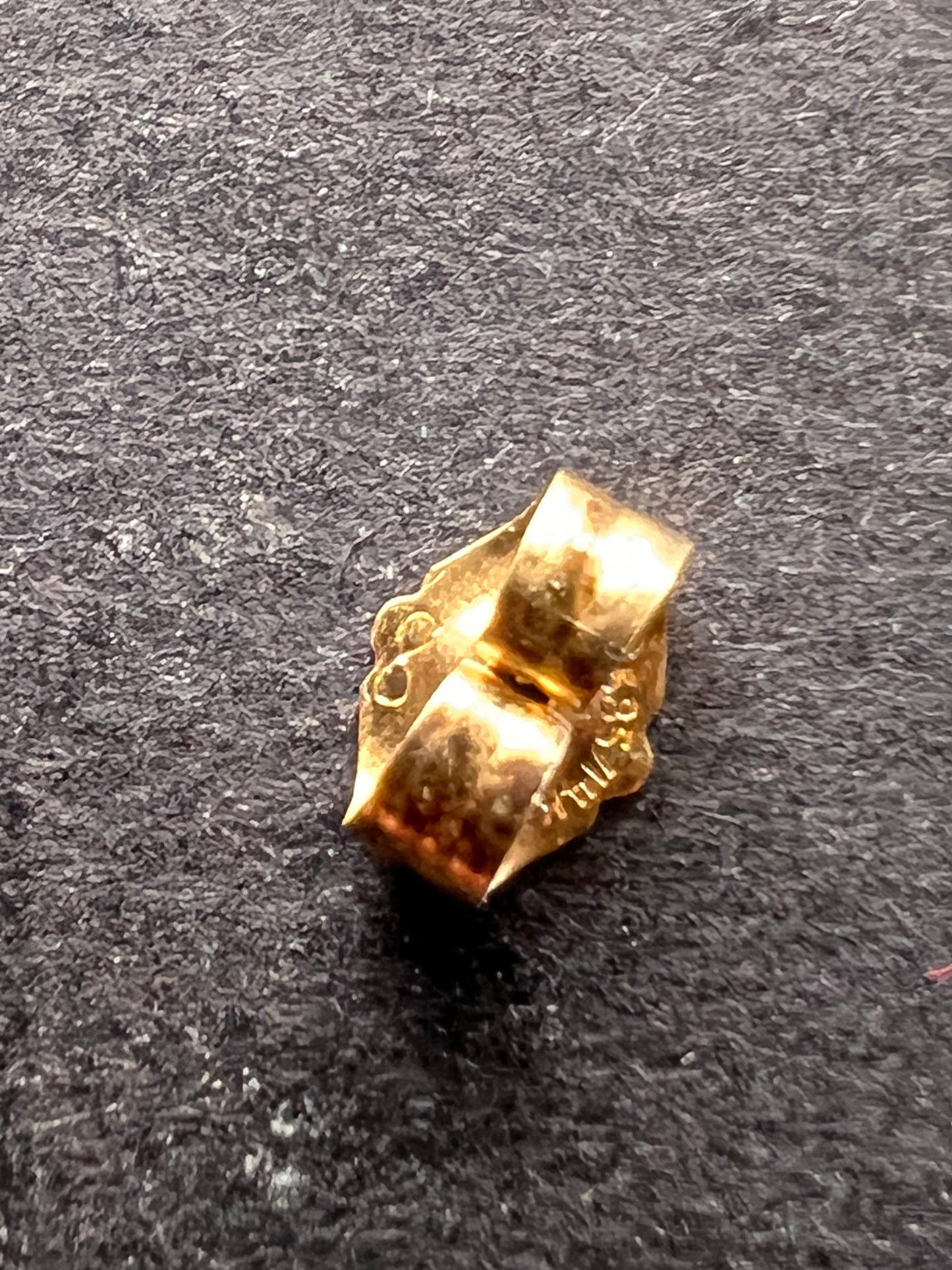 14k yellow gold sava sphene stud earrings