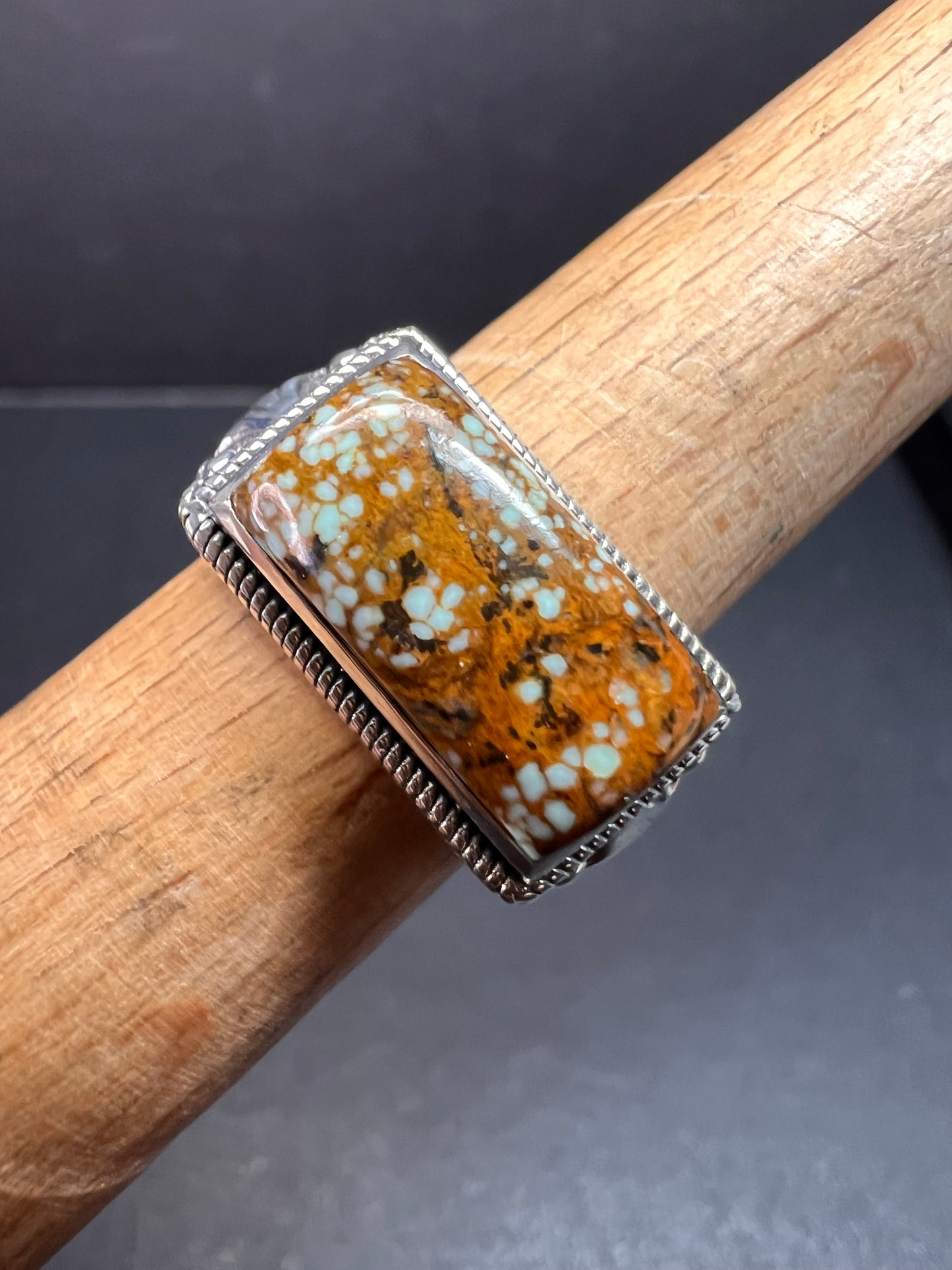 NEW Blue Horizon turquoise sterling silver ring size 7