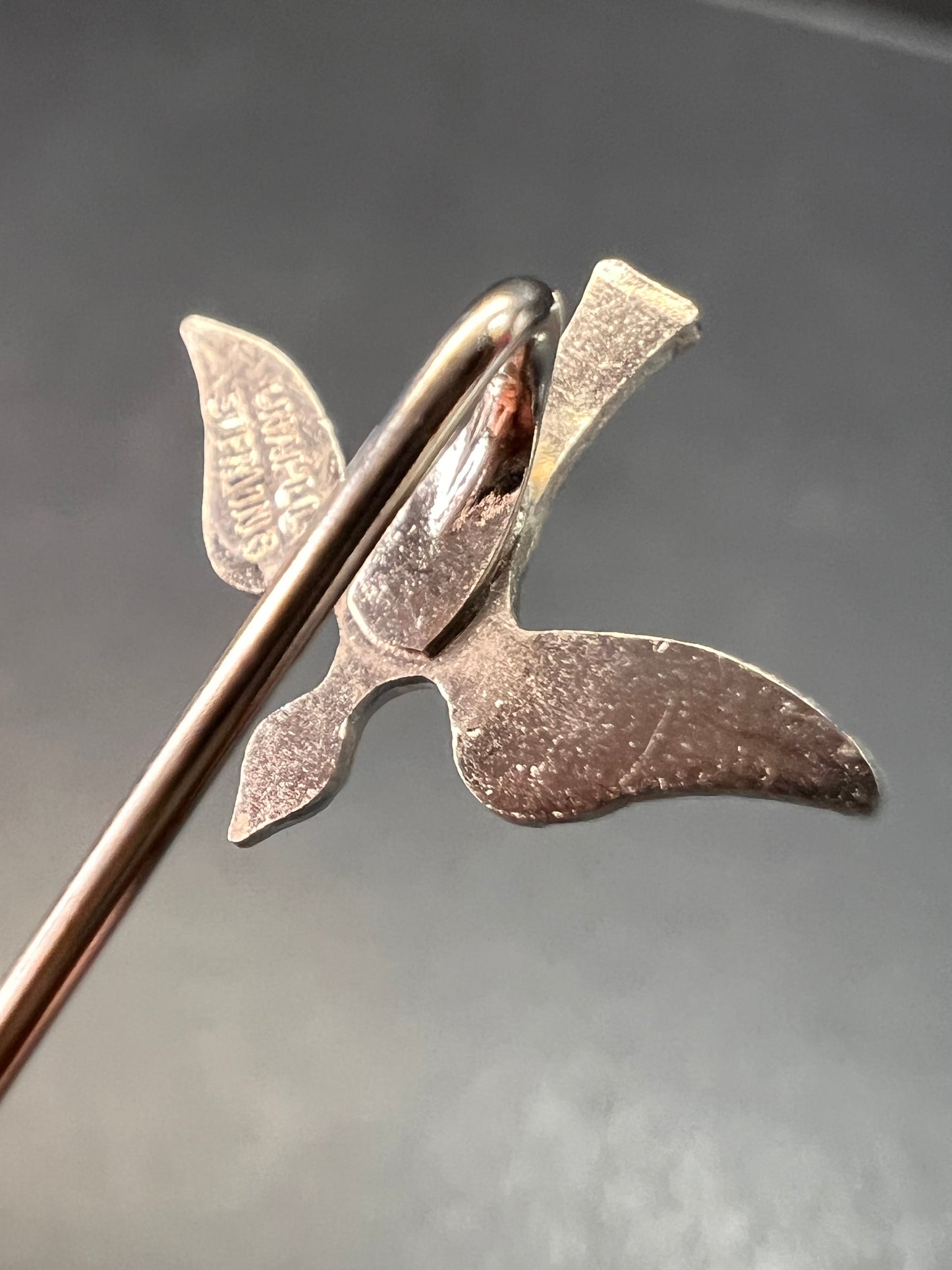 Vintage sterling Sweet Bird CHAPLL dove pin