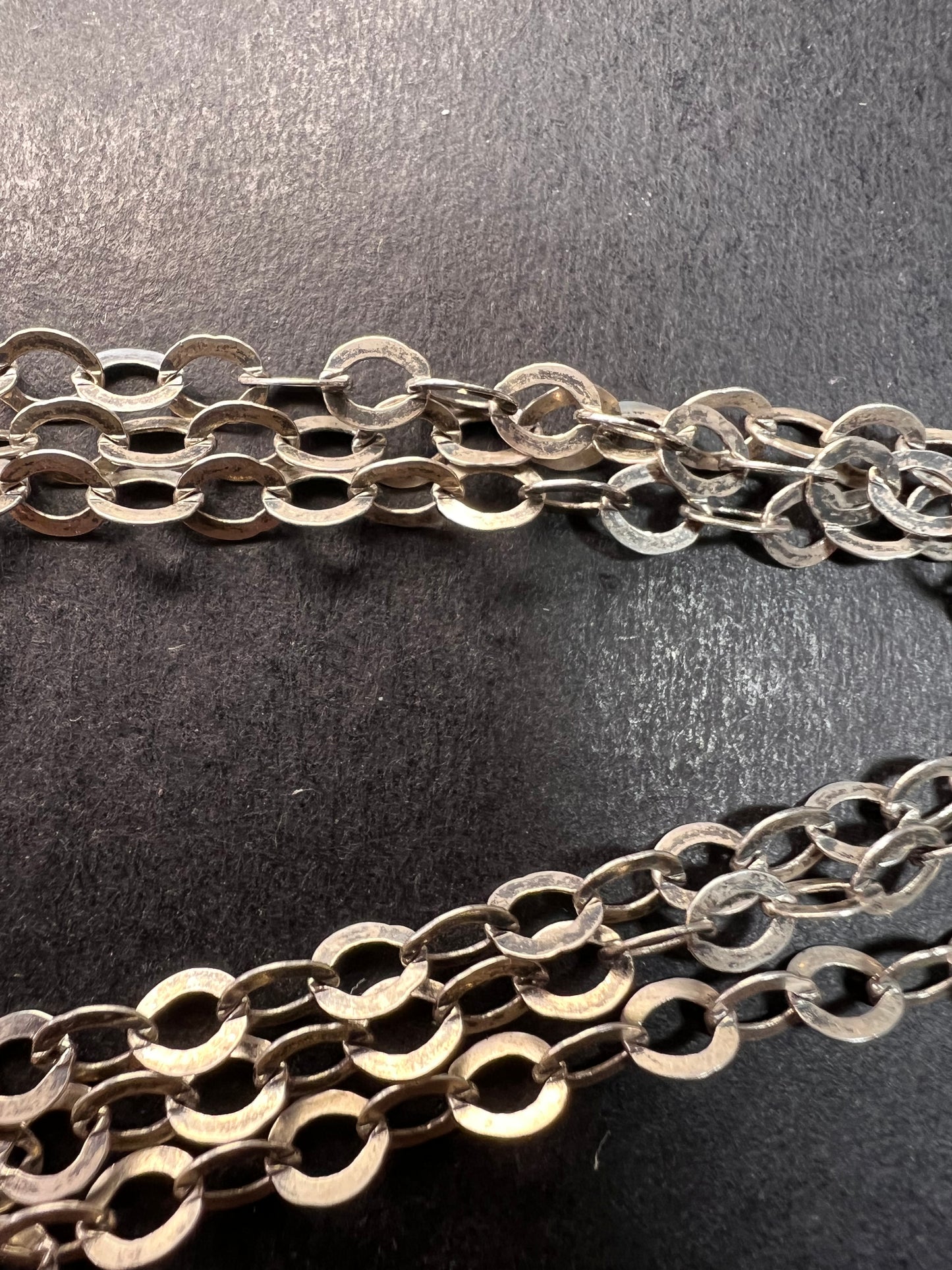 NEW golden green freshwater pearl and sterling silver necklace