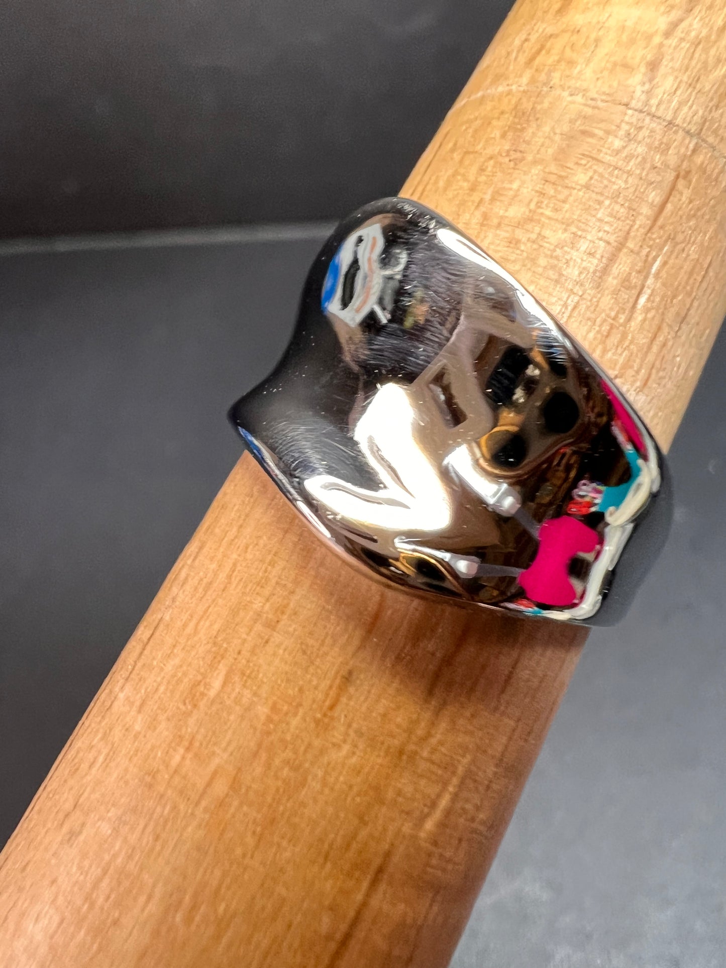 Vintage sterling silver ring size 8