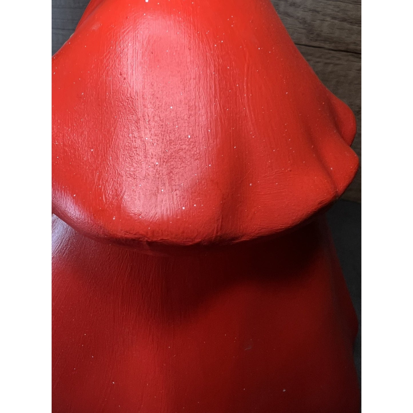 1970 Vtg Little Red Riding Hood Cookie Jar Hand Painted Ceramic Grannycore