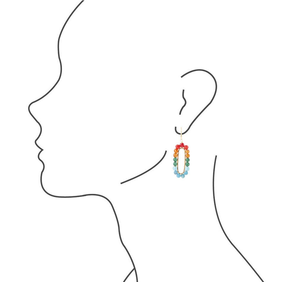 Earthly Jewels Endless Loop Earrings