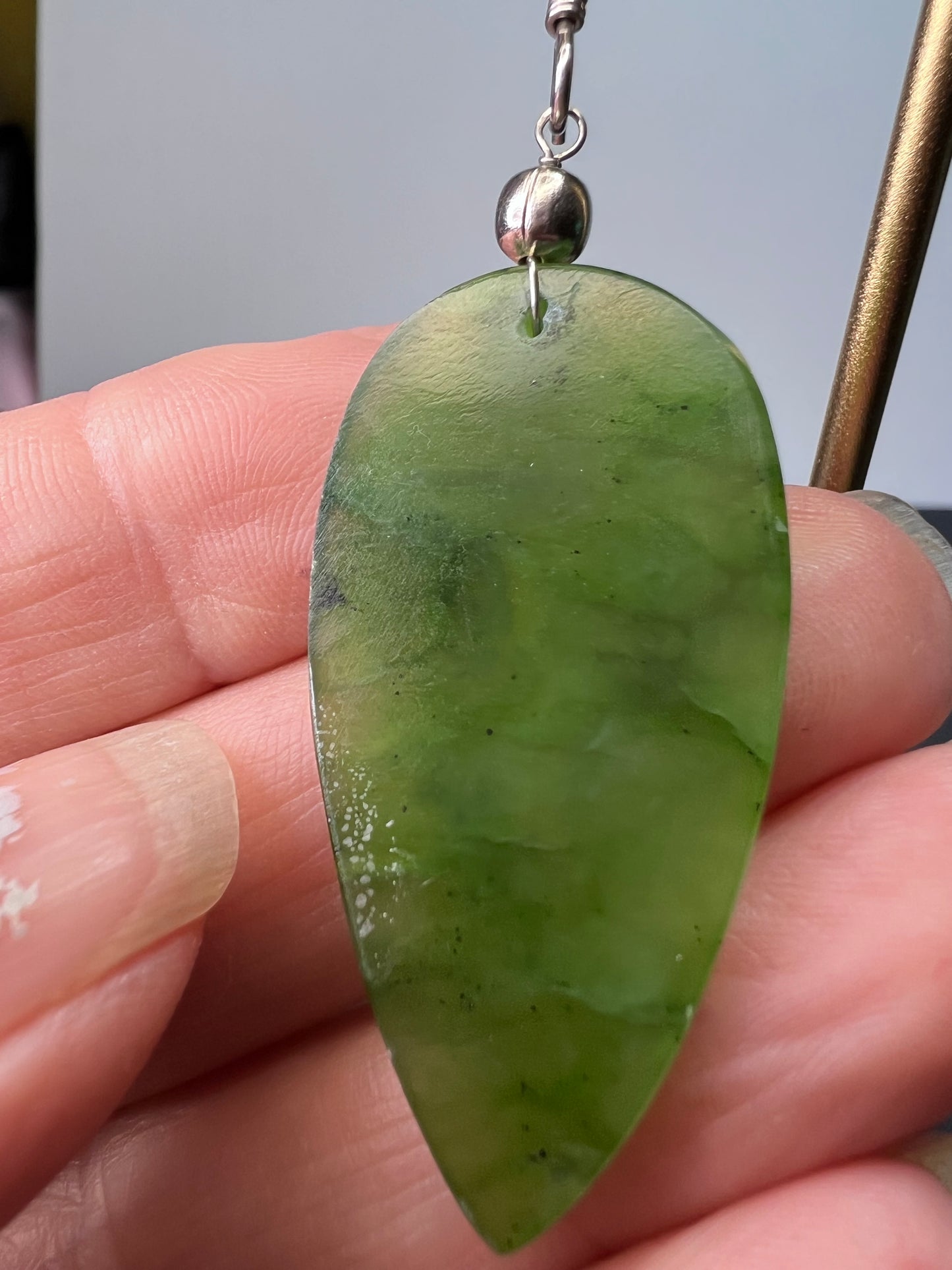 Nephrite Jade earrings