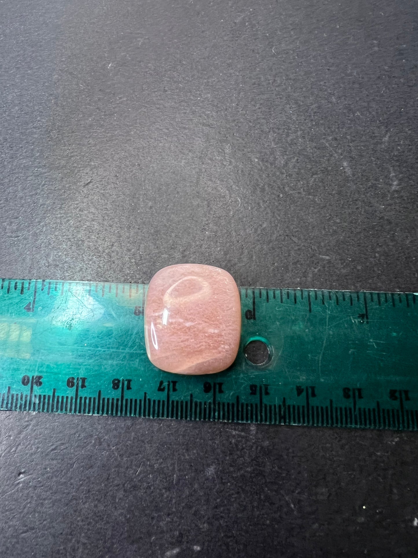 Peach moonstone/ sunstone cabochon