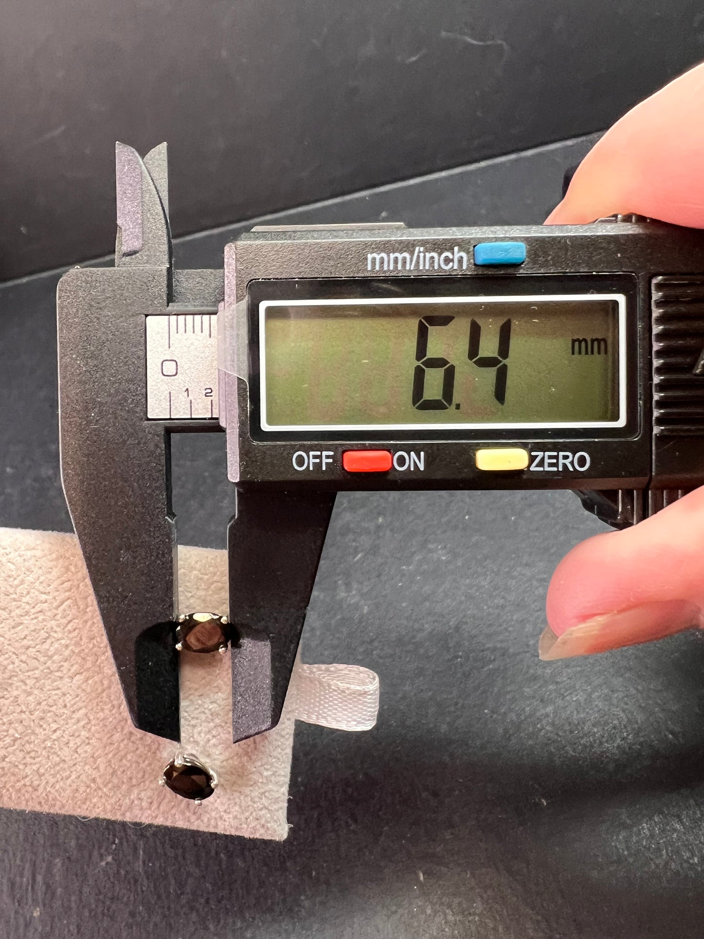 New Elite Shungite Rhodium Over Sterling Silver Oval Stud Earrings .90ctw