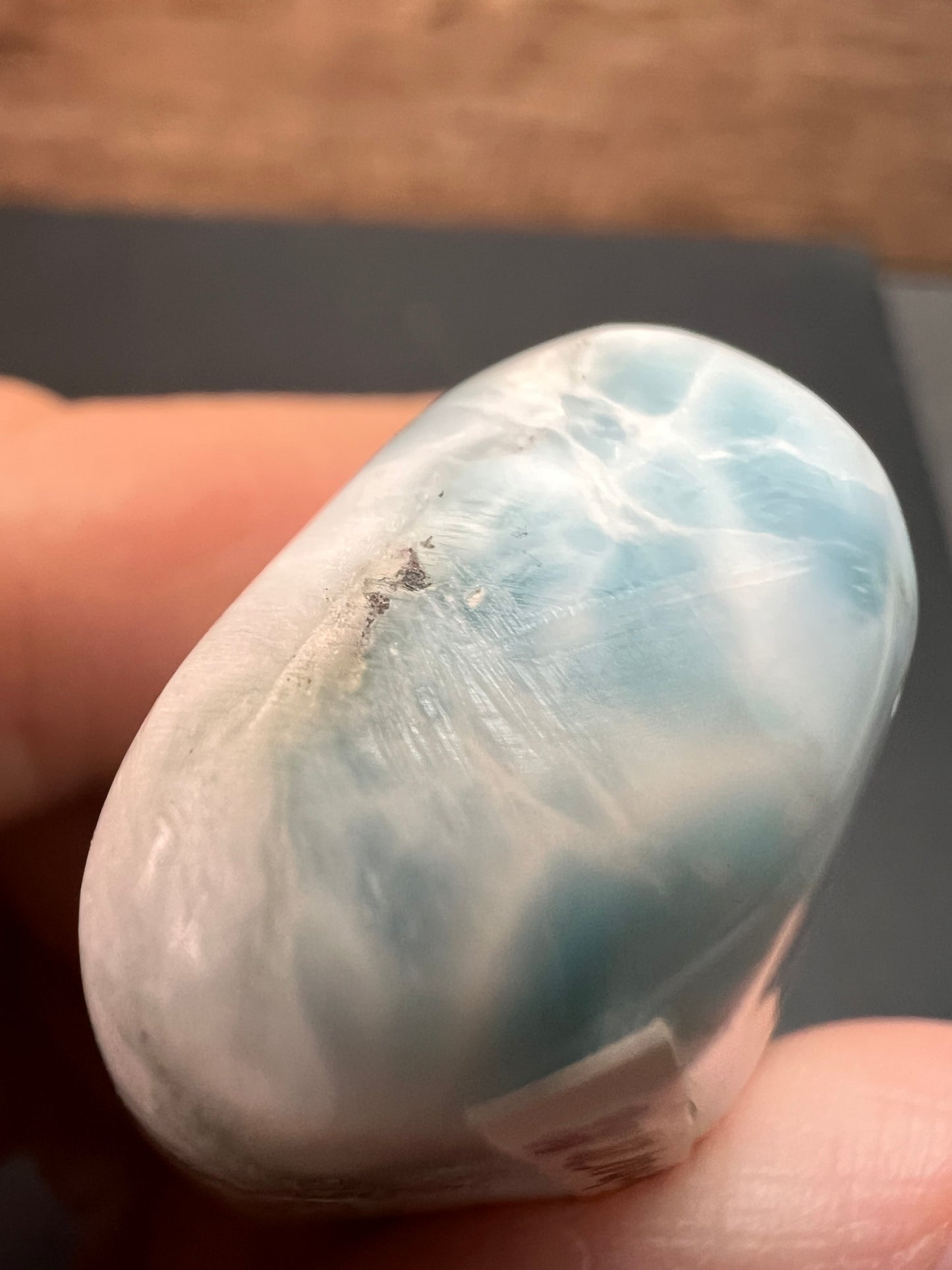 Larimar tumble 32.56 grams