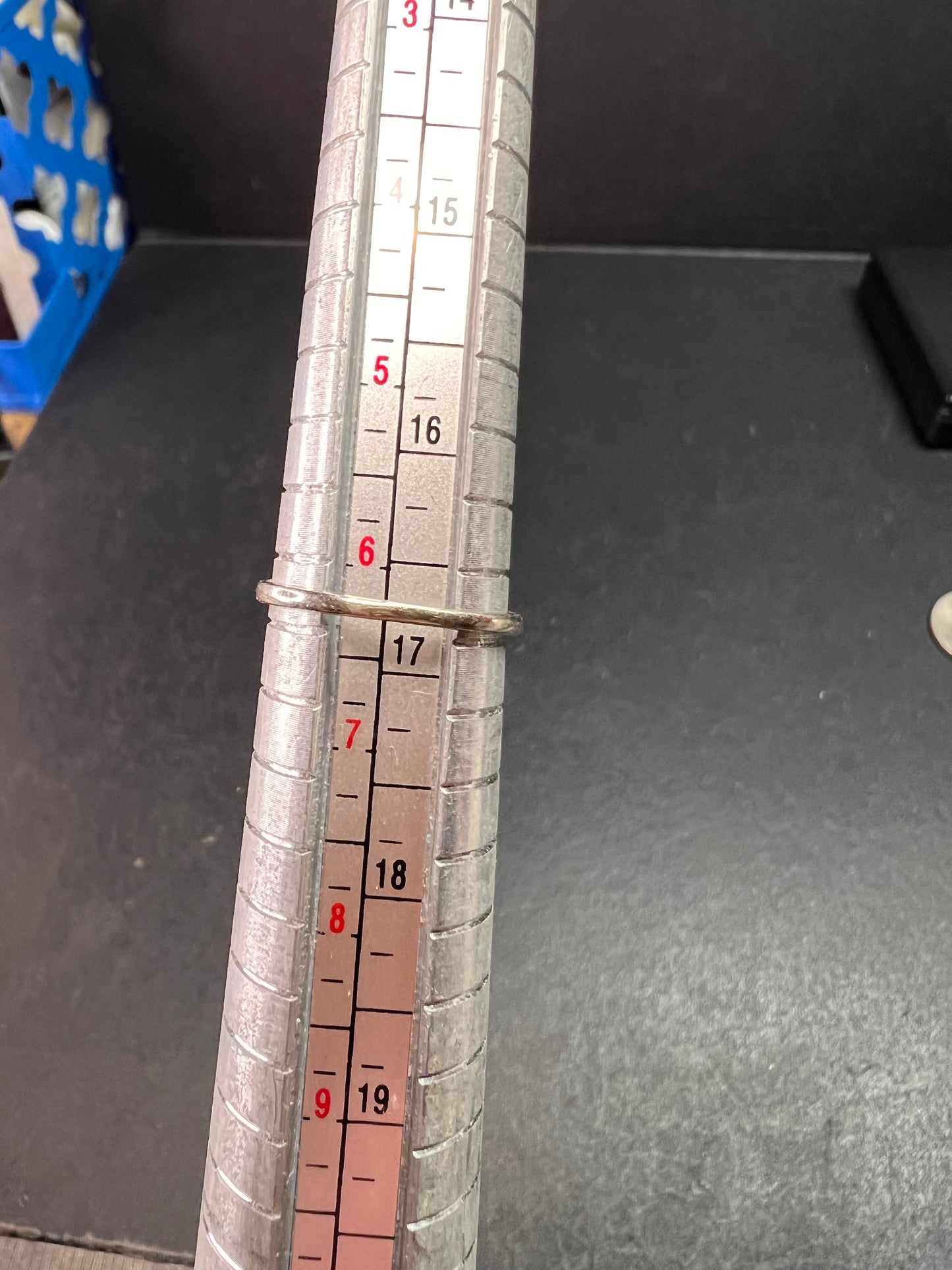 Vintage 10k White Gold Garnet Solitaire Ring – Size 6.5 – Magnolia Jewelry