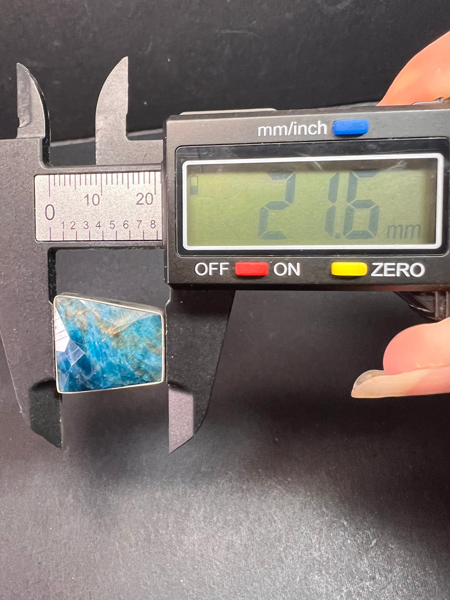NEW Jay King blue apatite geometric sterling silver earrings