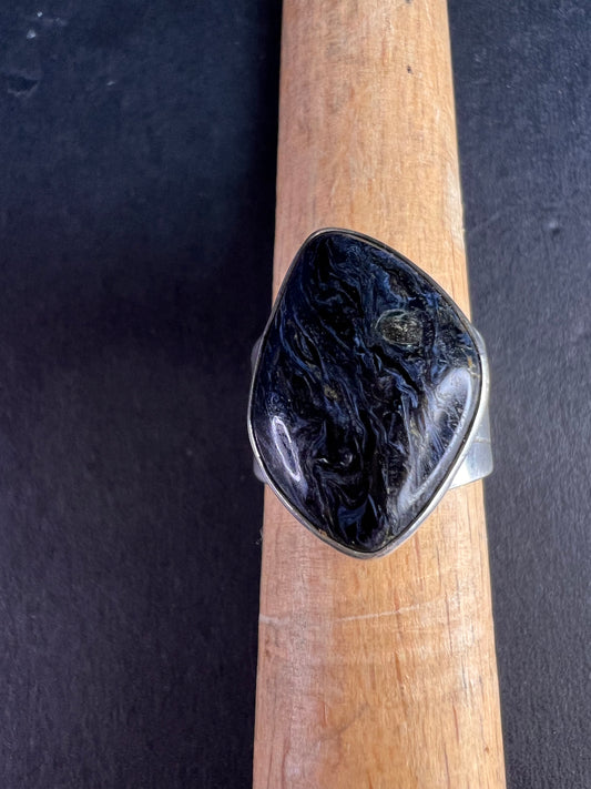 Jay King pietersite sterling silver ring size 6