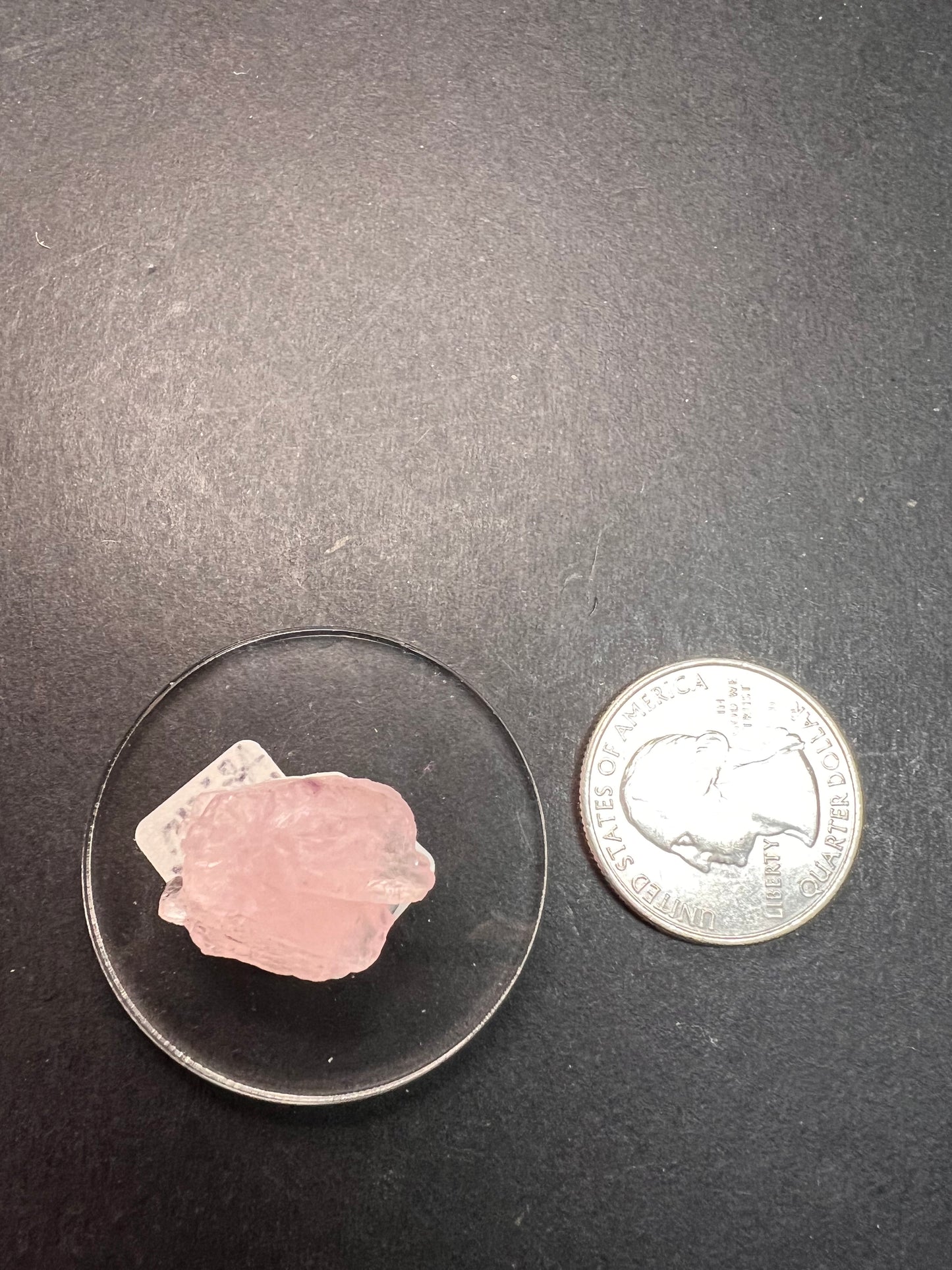Rough African morganite specimen 7.41 grams