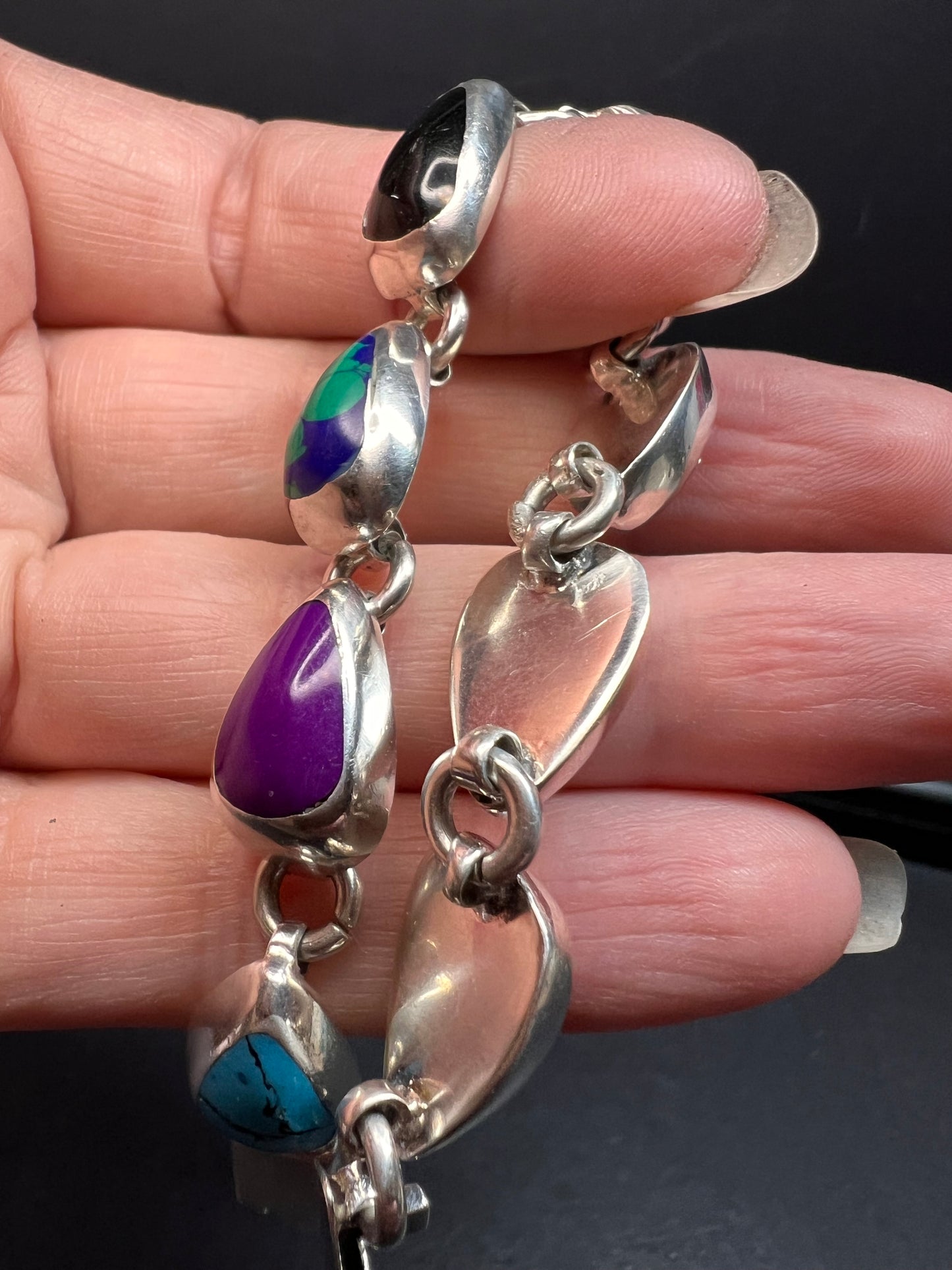 Vintage Taxco Mexico Sterling silver bracelet