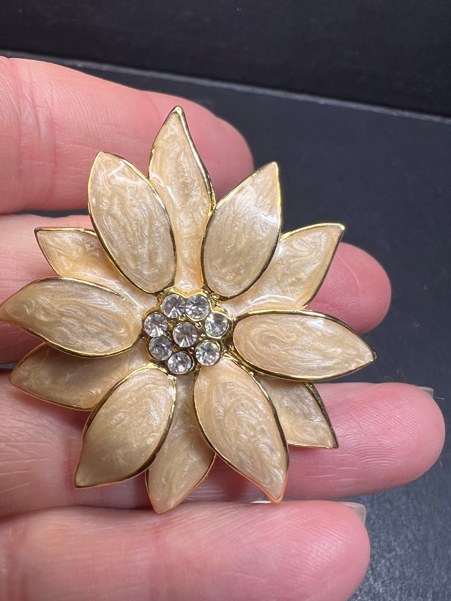 Vintage Christmas Brooch Lot of 6 Holiday Wreath Cat Tree Enamel Pins