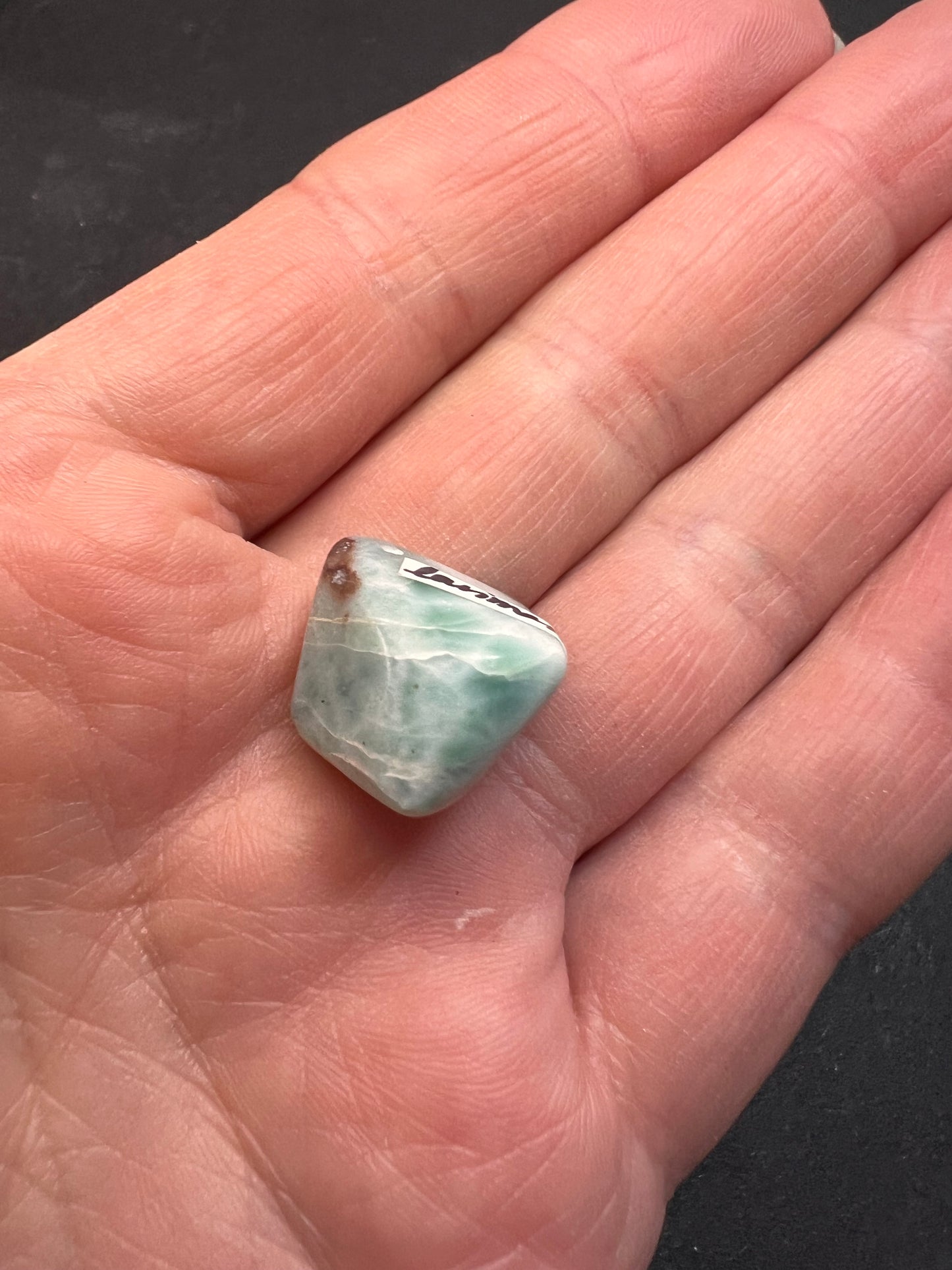 Larimar tumble 5.97 grams