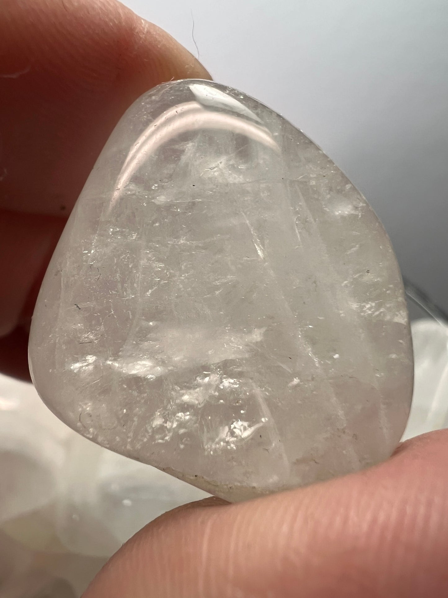 Girasol \ moon quartz quartz tumble