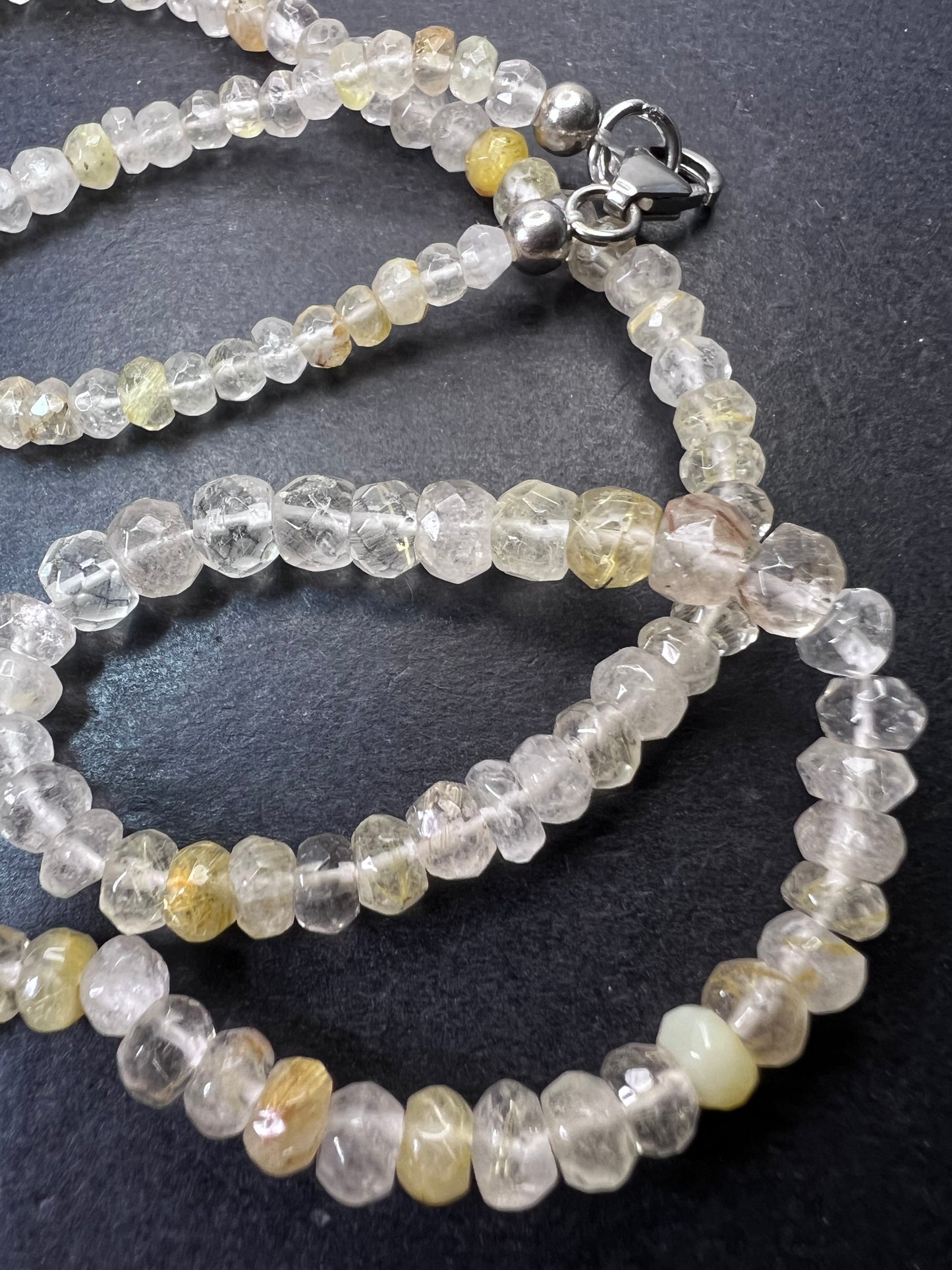 Rutilated quartz necklace *NEW*