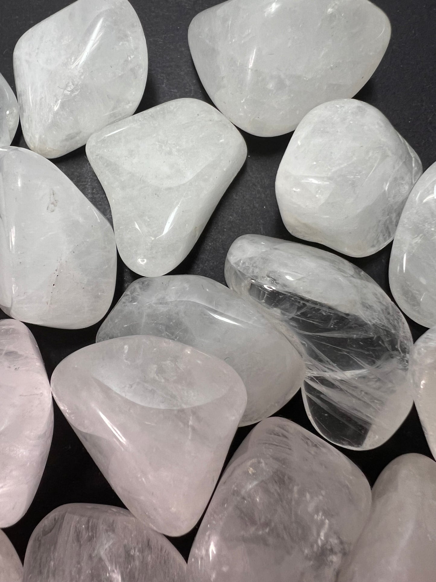 Girasol \ moon quartz quartz tumble