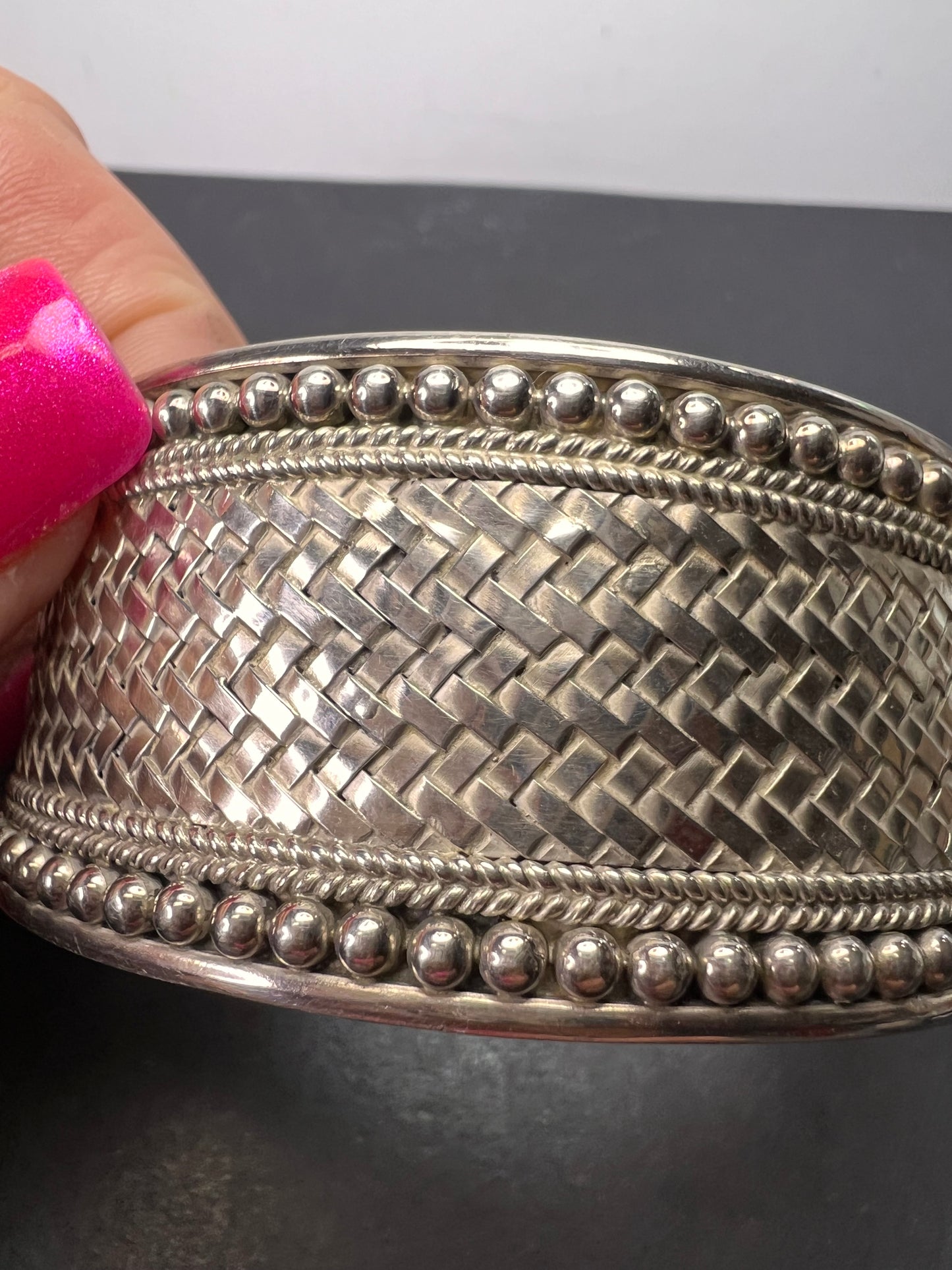 Bali Legacy Sterling Silver Cuff Bracelet