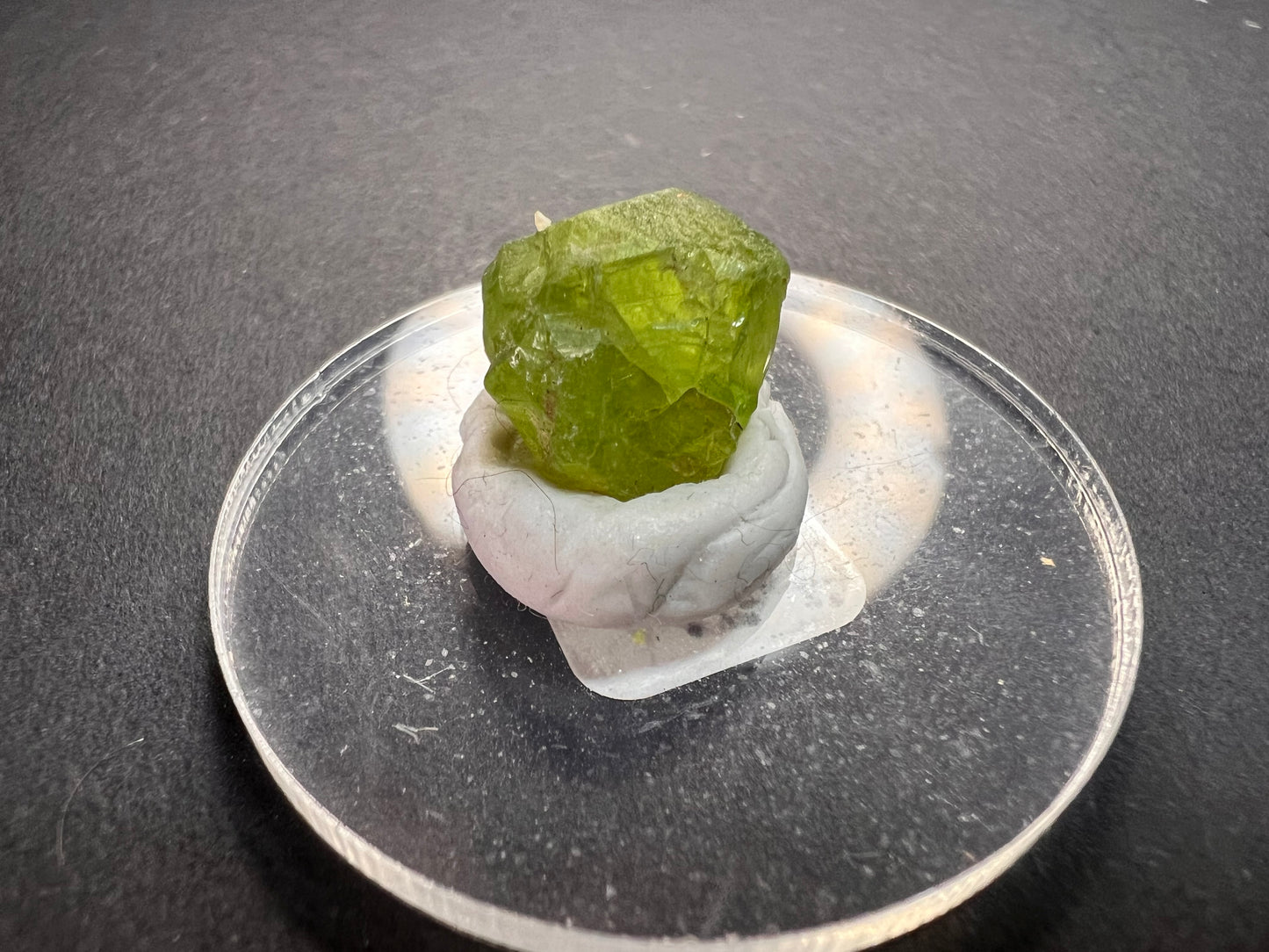 Peridot rough specimen from Pakistan