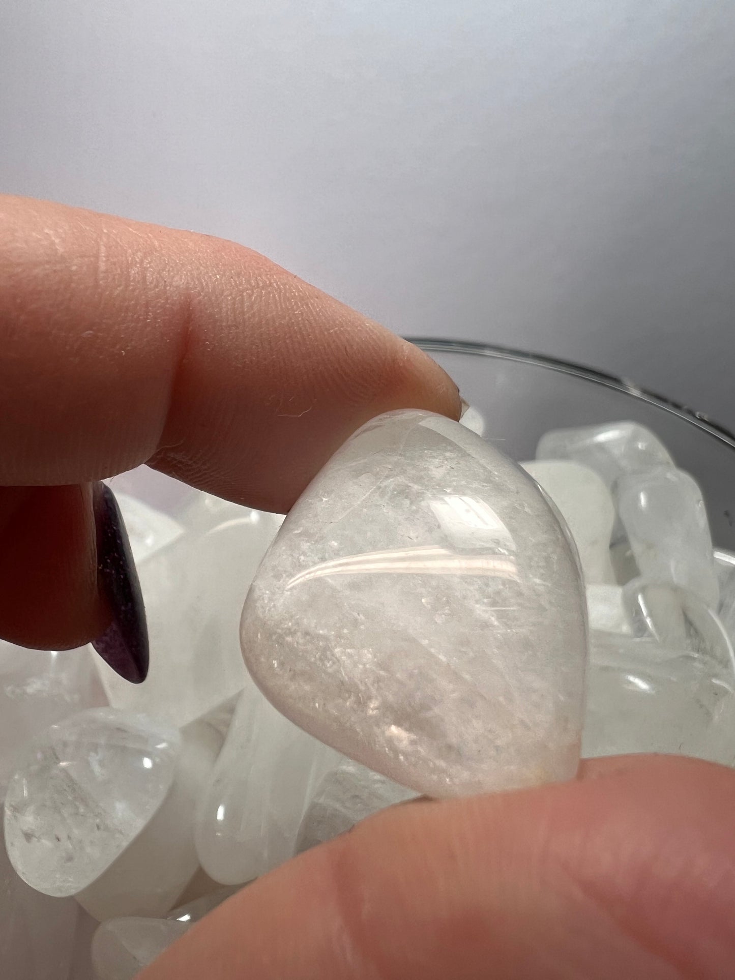 Girasol \ moon quartz quartz tumble