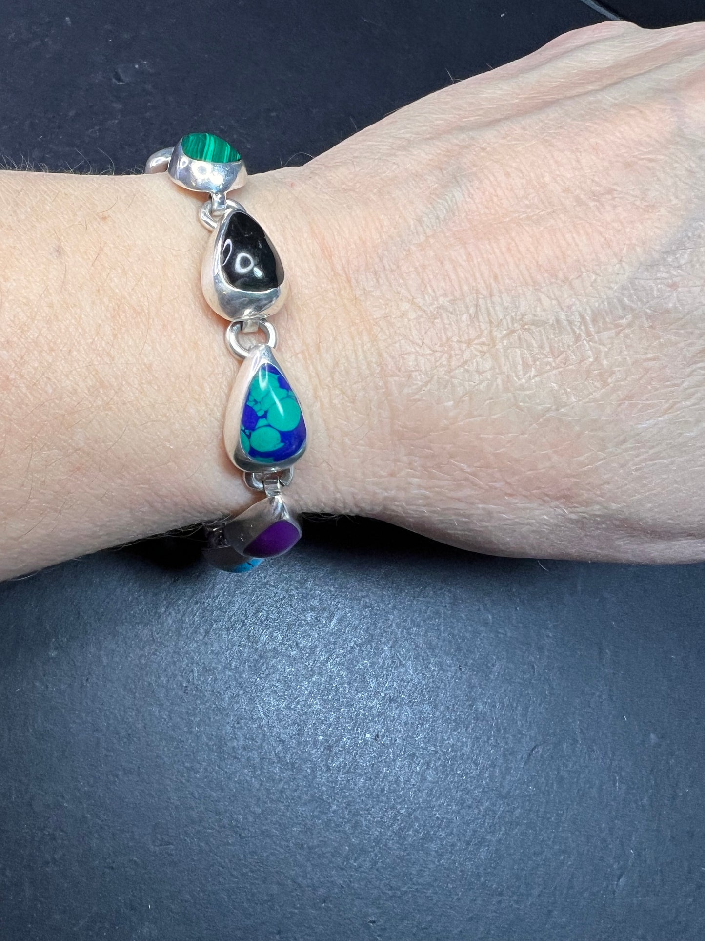 Vintage Taxco Mexico Sterling silver bracelet