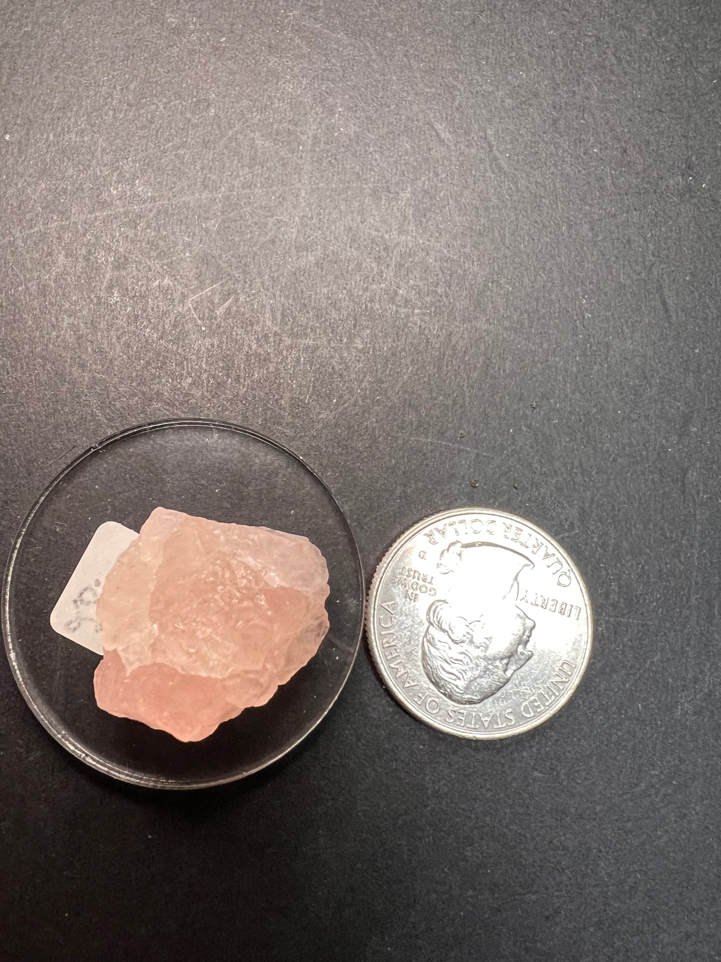 Rough African morganite specimen 10.95 grams