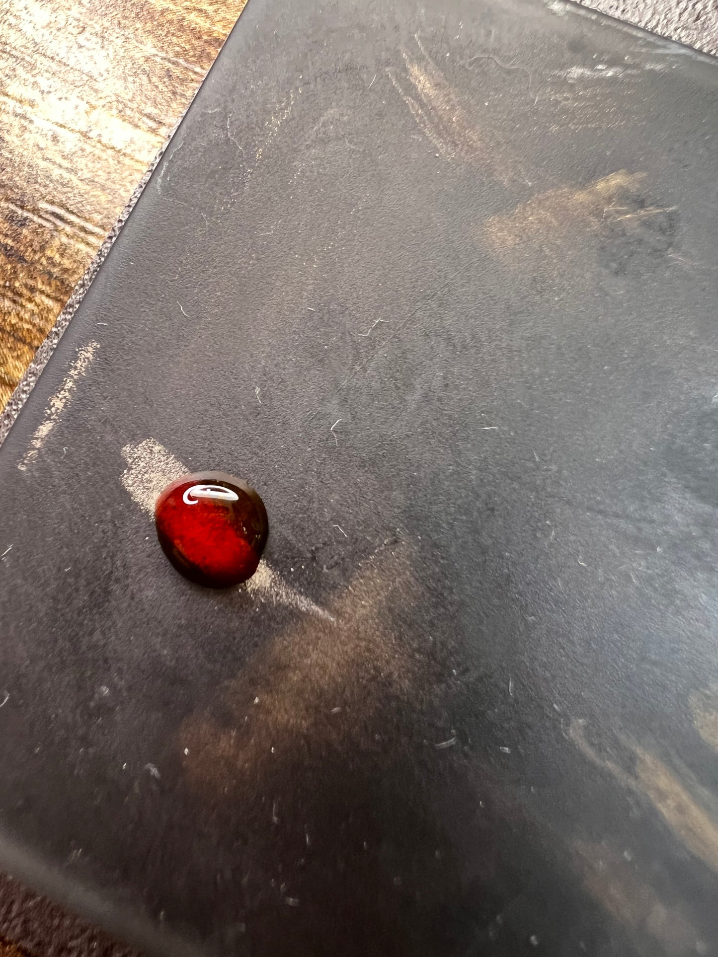 NEW rainbow obsidian and sterling silver necklace