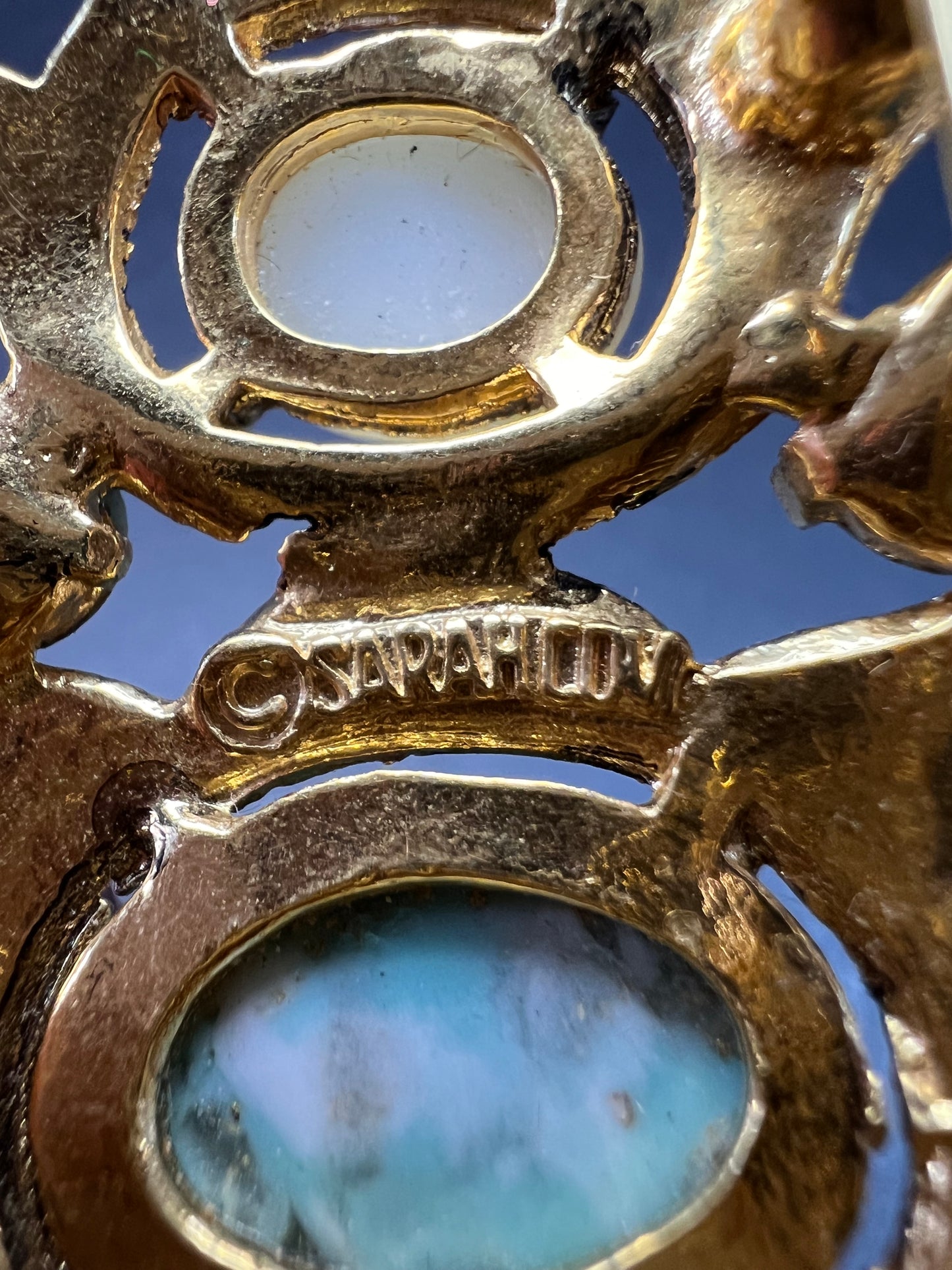 Vintage Sarah Coventry Remembrance brooch pin